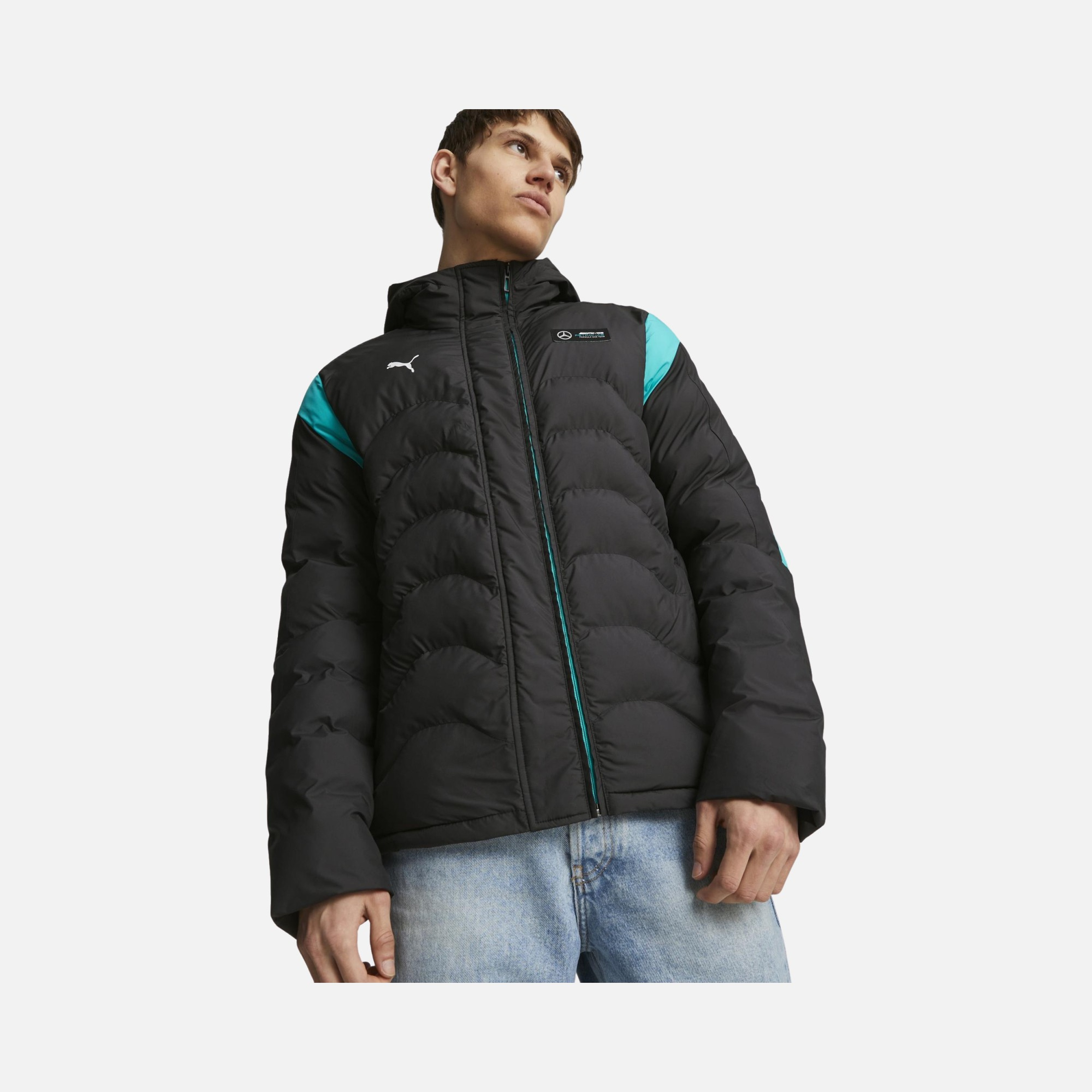 Puma Mercedes AMG Petronas MT7 Full-Zip Hoodie Erkek Ceket