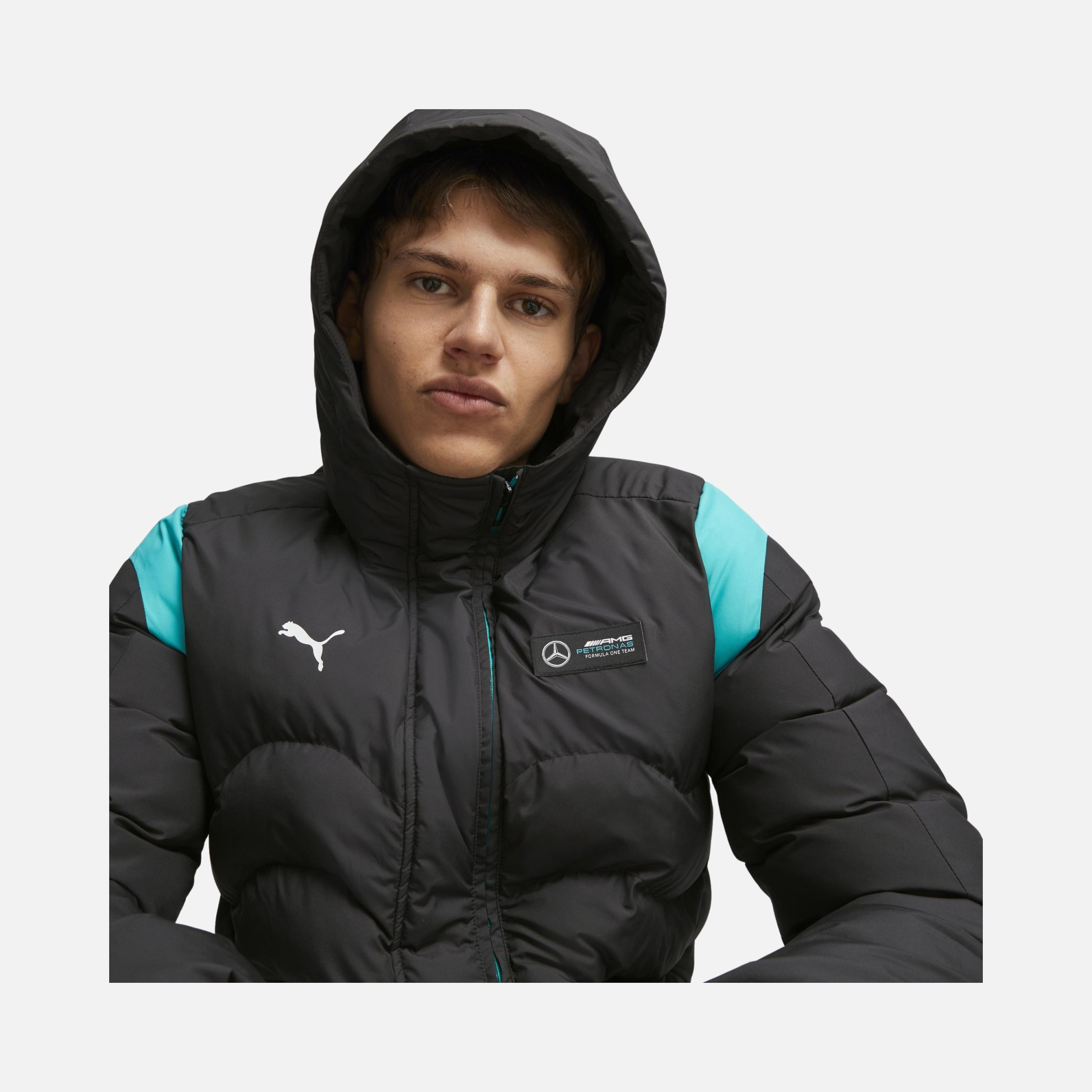 Puma Mercedes AMG Petronas MT7 Full-Zip Hoodie Erkek Ceket