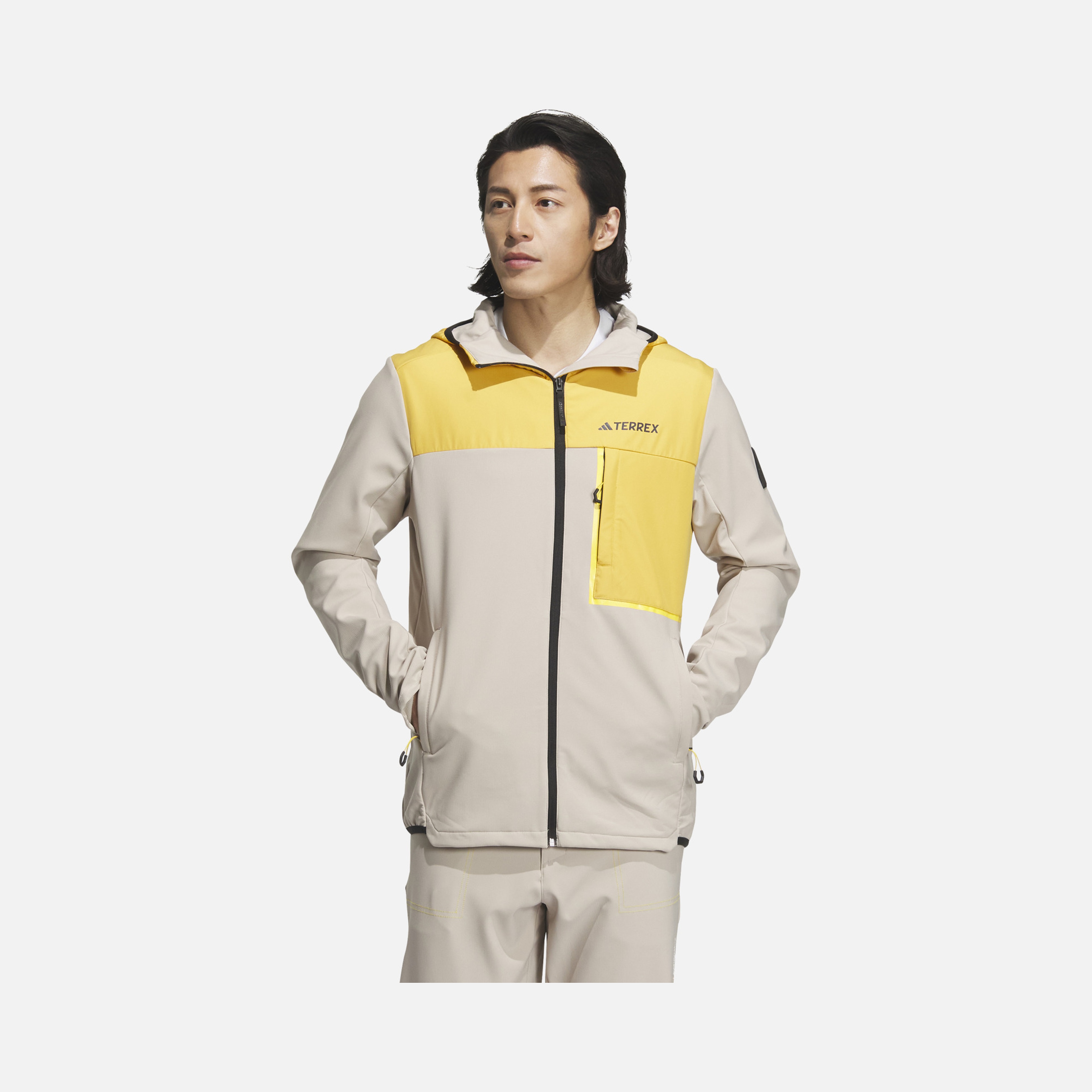 ウォーキング・ランニングウェア  TERREX National Geographic JKT adidas Terrex National Geographic Soft Shell Full-Zip Hoodie Erkek