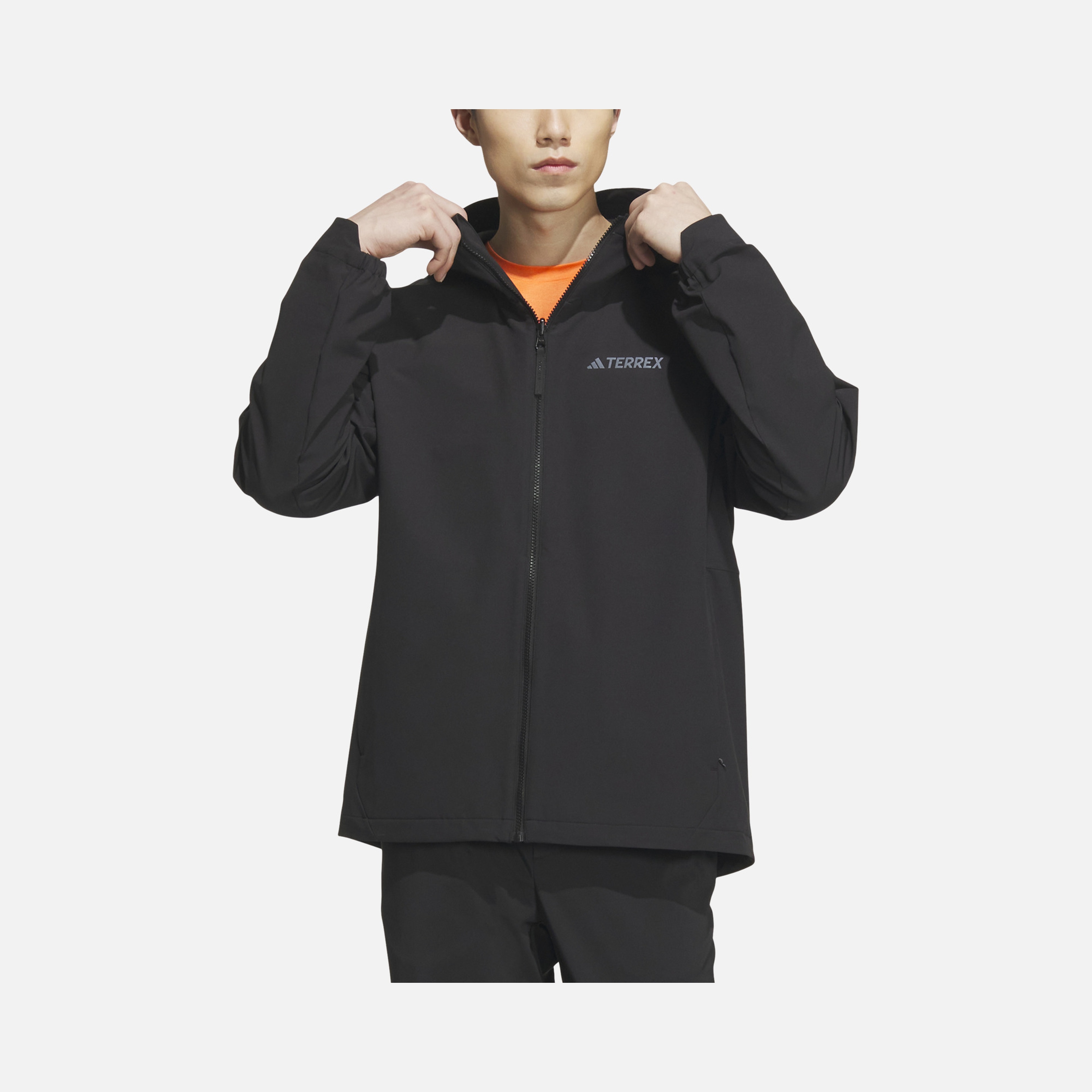 adidas Terrex Warm Sftshel Full-Zip Hoodie Erkek Ceket