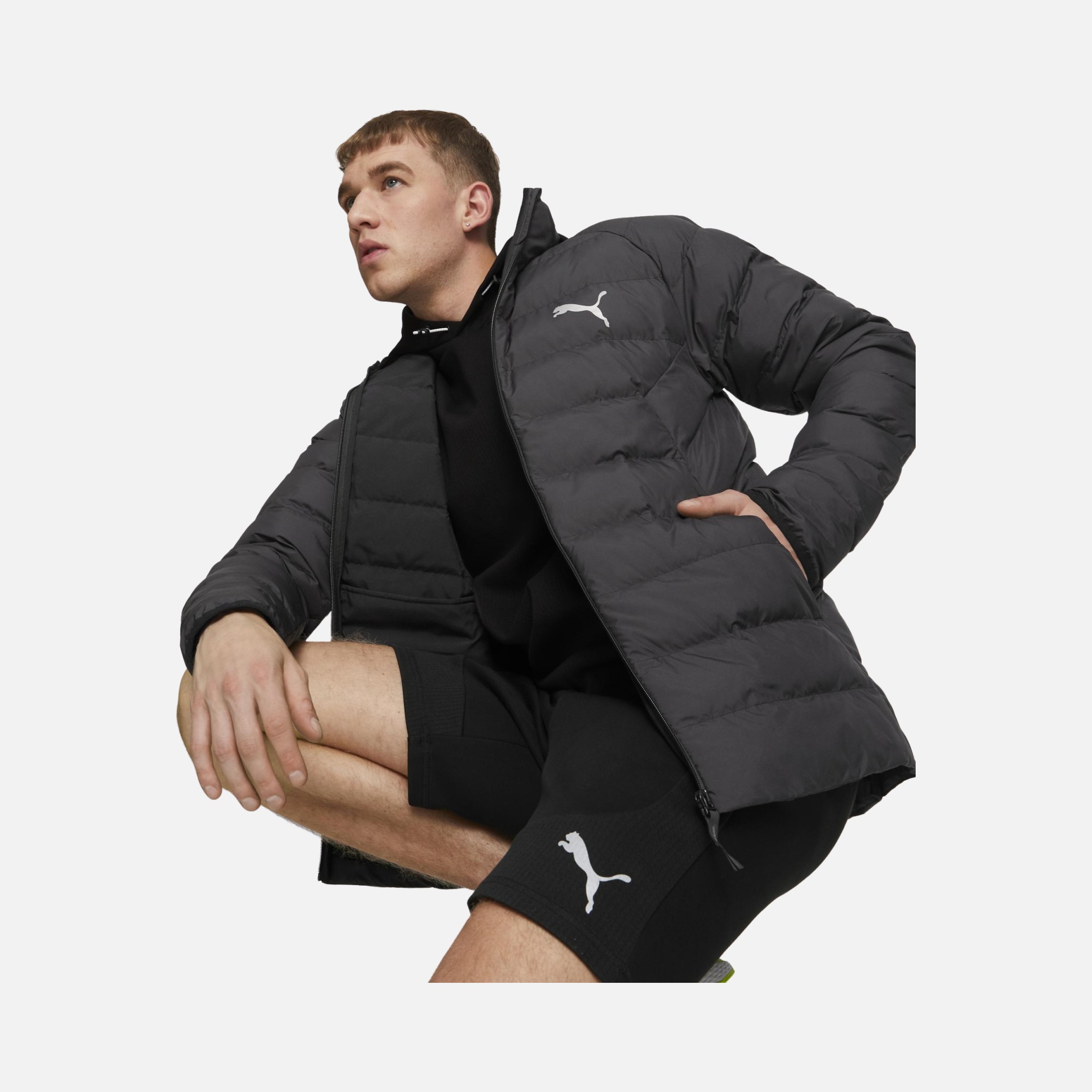 Puma Sportswear Active Polyball Full-Zip Hoodie Erkek Ceket