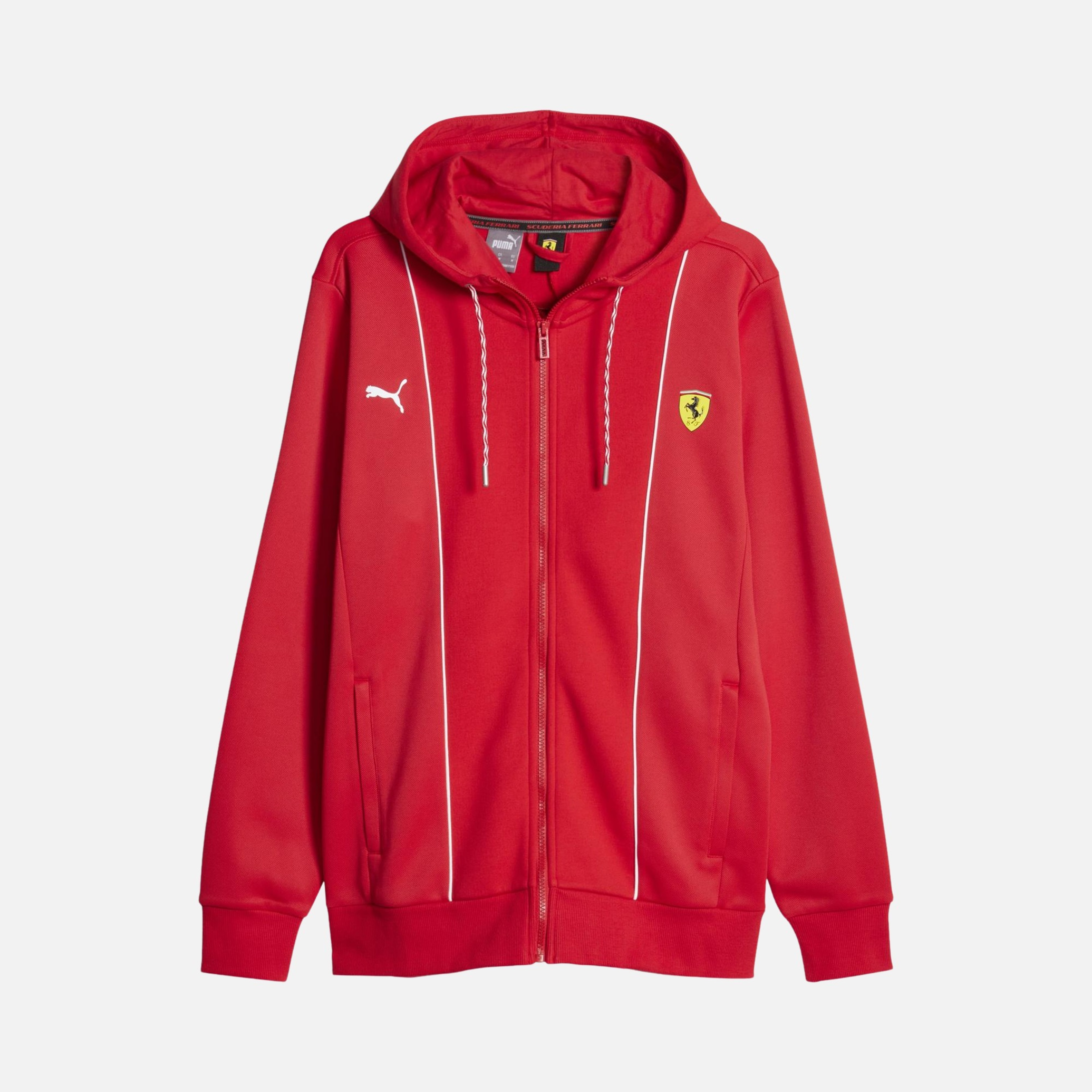 Puma Sportswear Ferrari Race Full-Zip Hoodie Erkek Sweatshirt