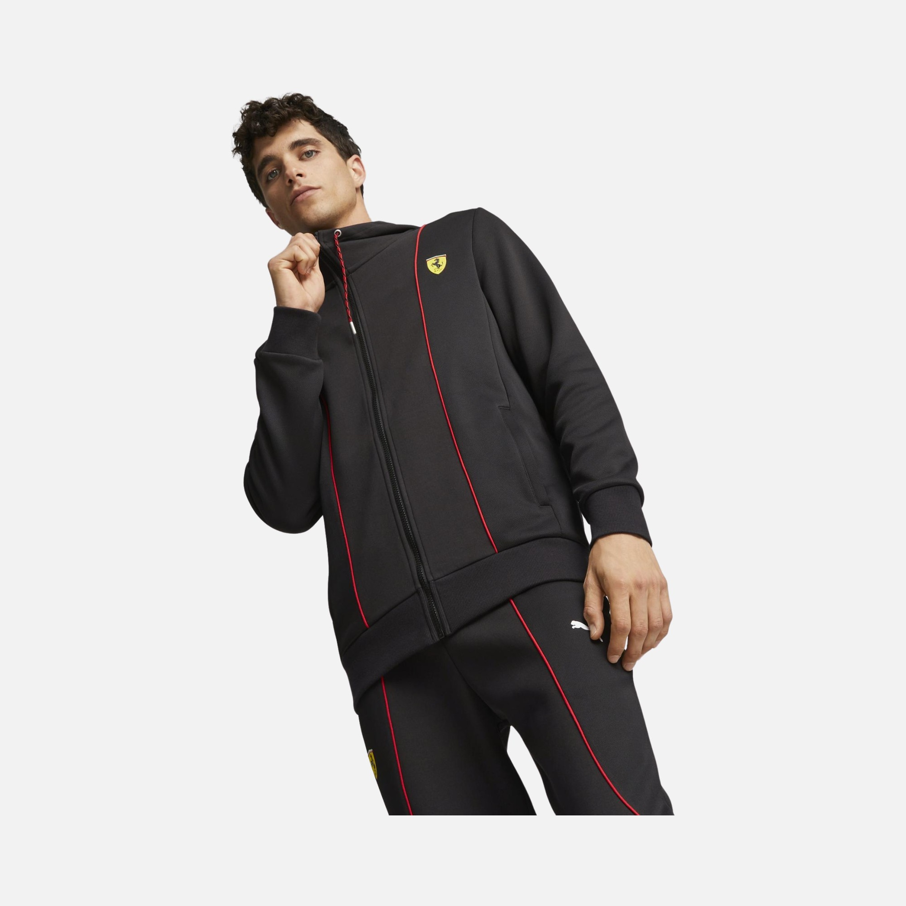 Puma Sportswear Ferrari Race Full-Zip Hoodie Erkek Sweatshirt