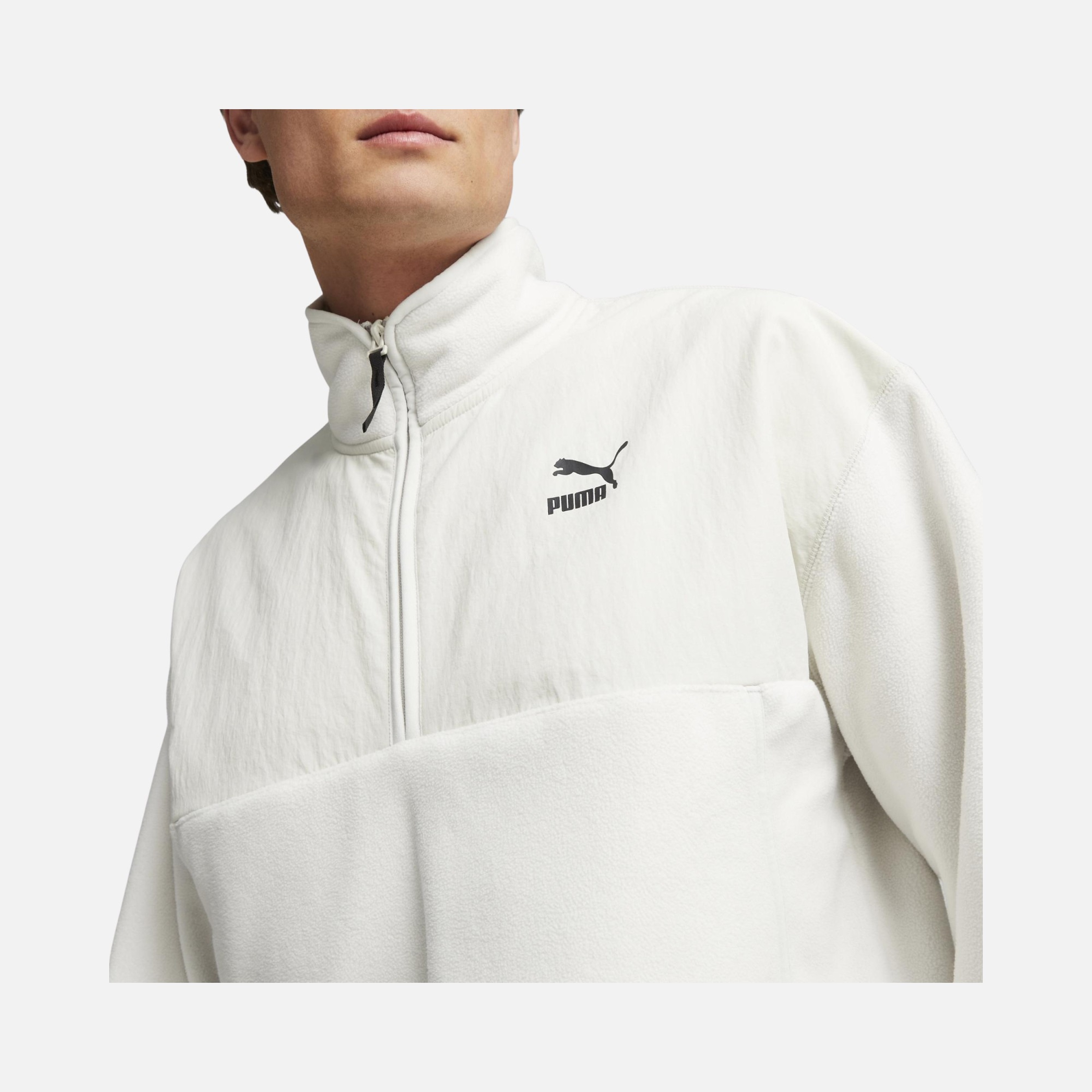 Puma Sportswear Classics Utility Polar Fleece Full-Zip Hoodie Erkek Sweatshirt