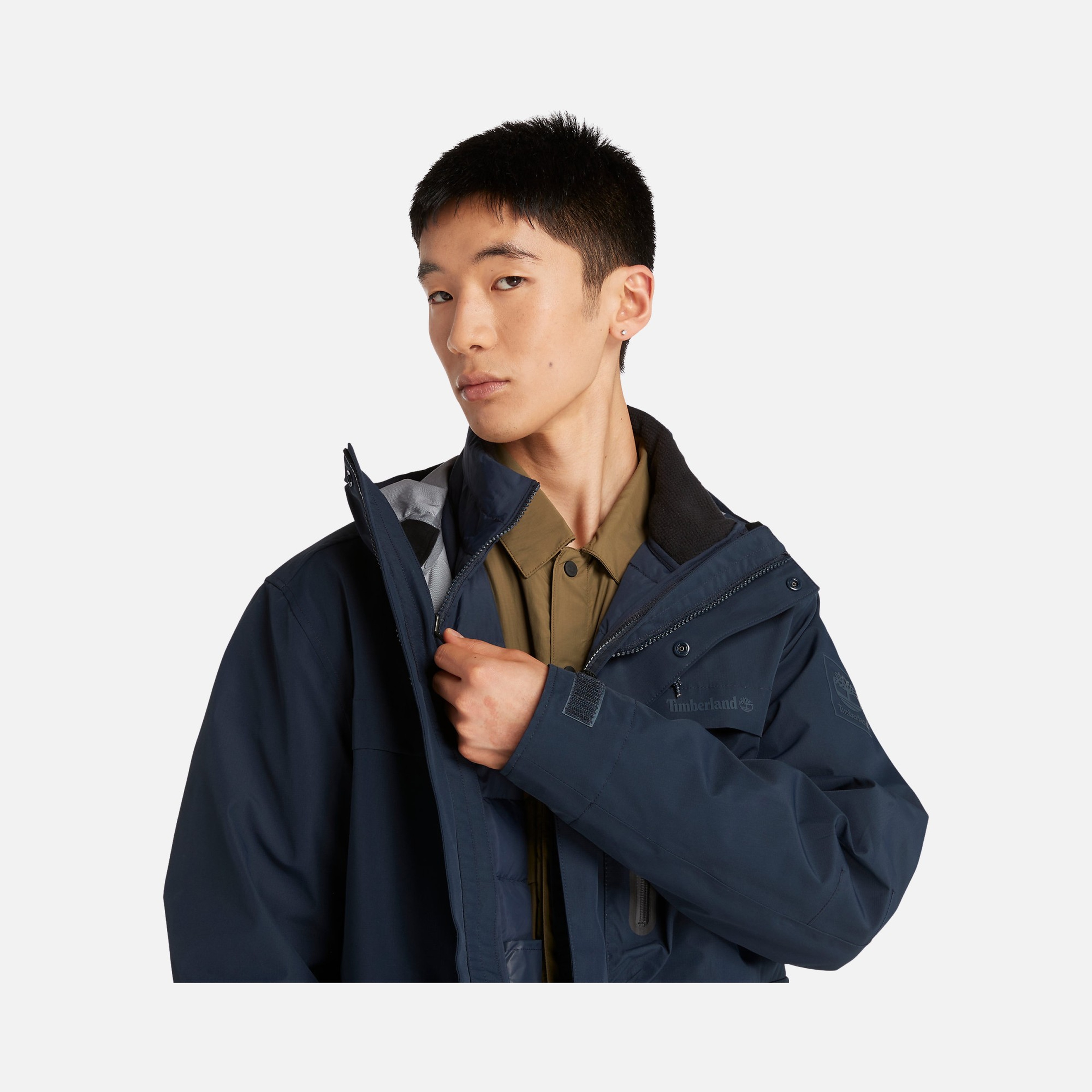 Timberland Sportswear Super Benton Wp 3in1 Full-Zip Hoodie Erkek Ceket