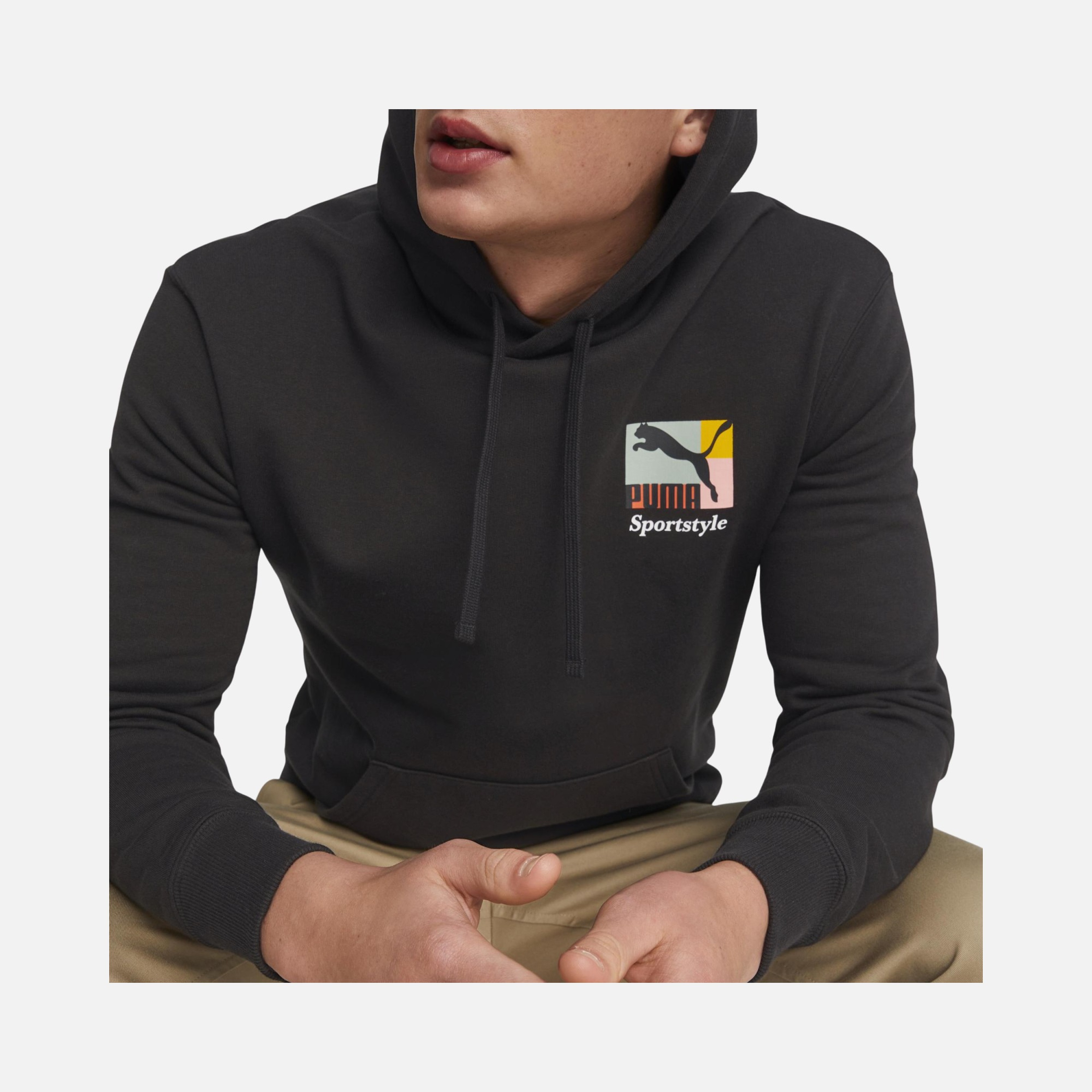 Puma Sportswear Classics Brand Love Graphic Hoodie Erkek Sweatshirt