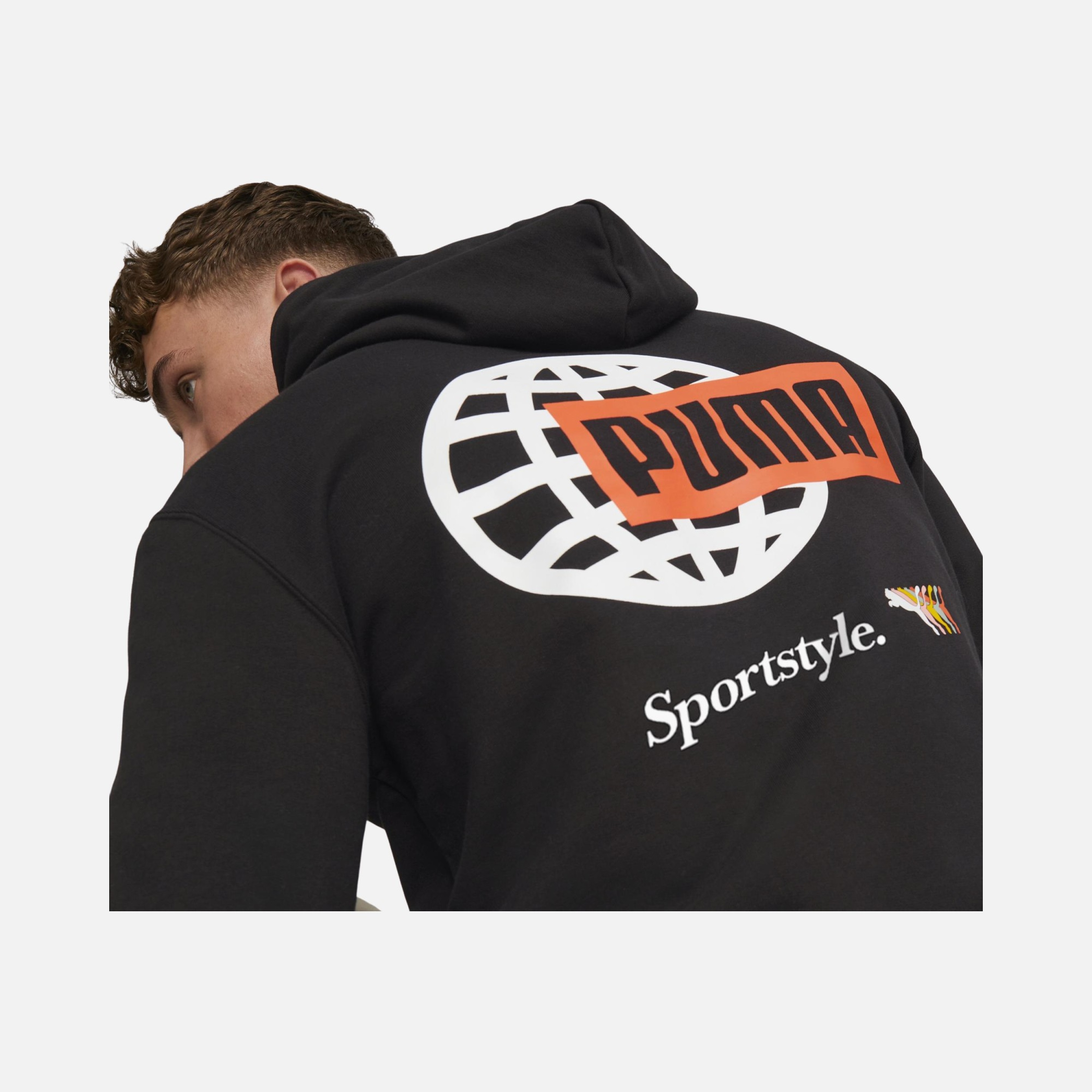 Puma Sportswear Classics Brand Love Graphic Hoodie Erkek Sweatshirt