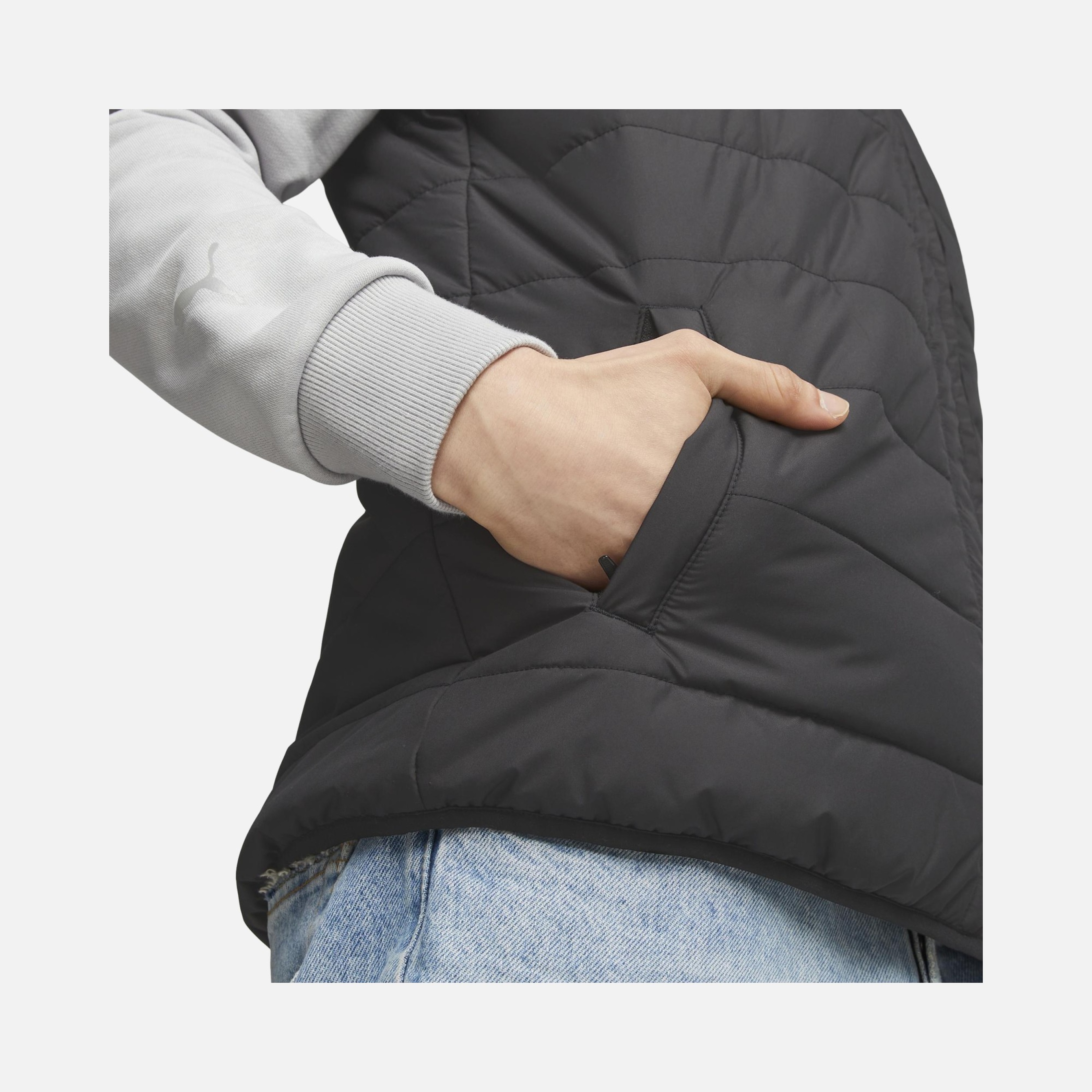 Puma Sportswear Mercedes-AMG Petronas Motorsport Full-Zip Erkek Yelek