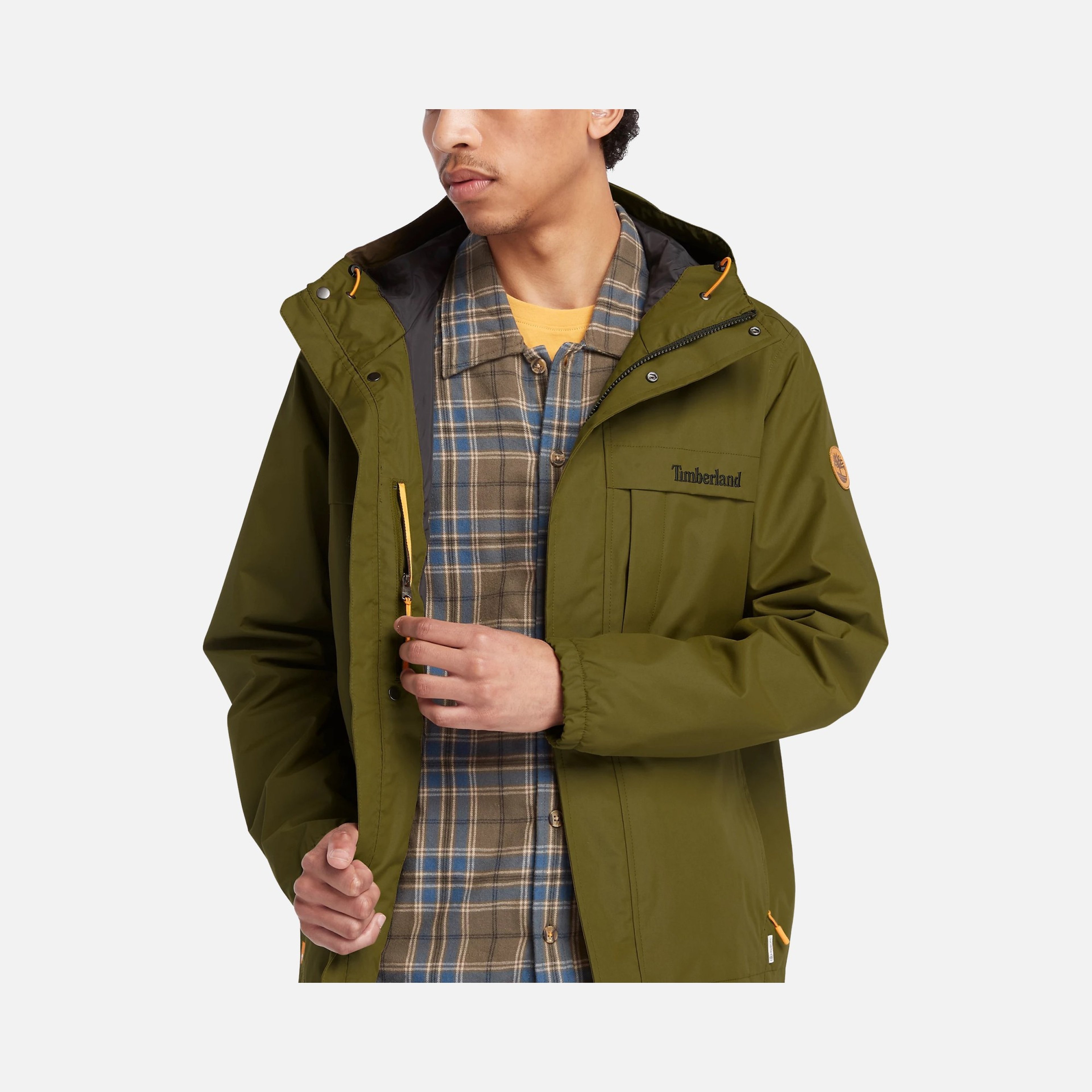 Timberland Sportswear Water Resistant Shell Full-Zip Hoodie Erkek Ceket