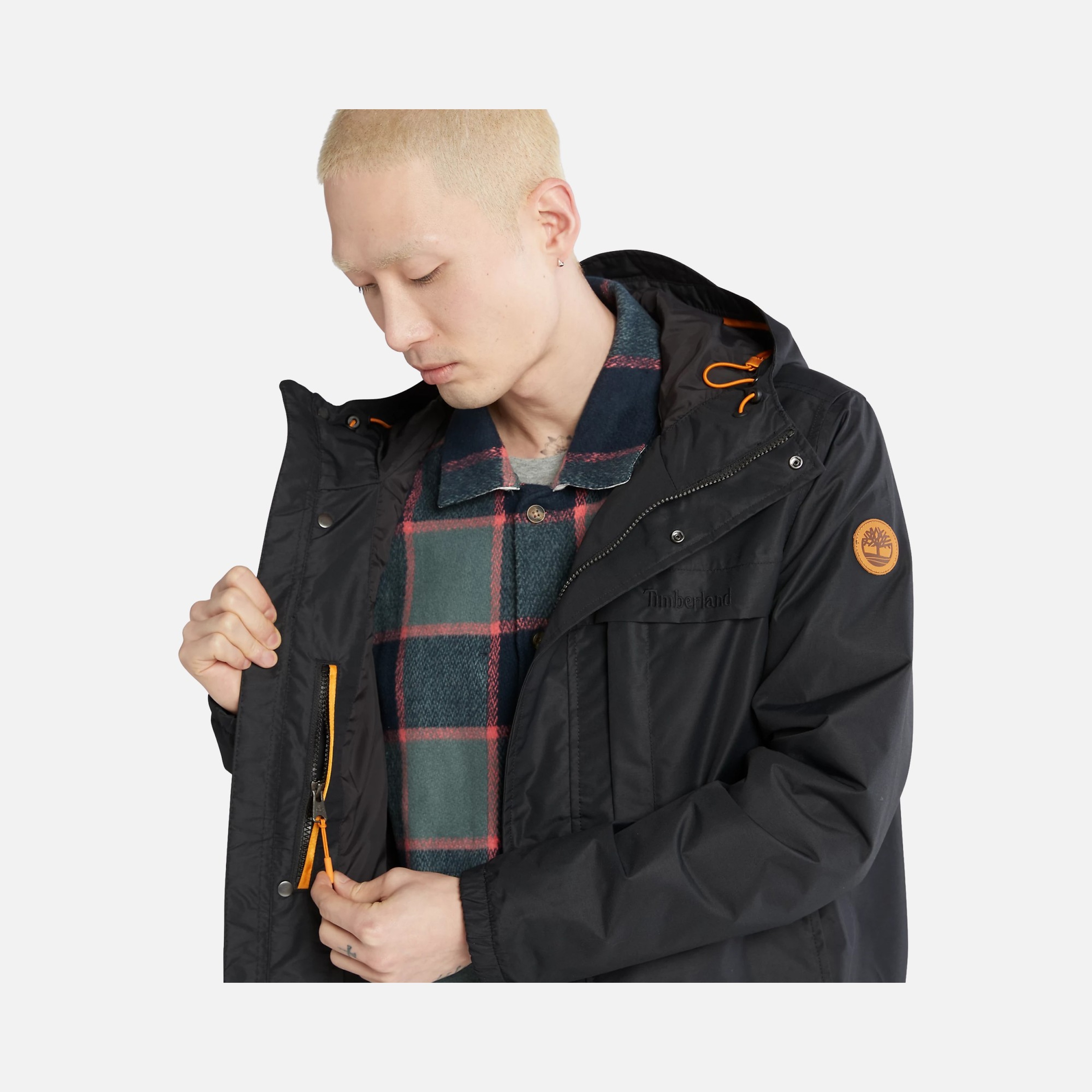 Timberland Sportswear Water Resistant Shell Full-Zip Hoodie Erkek Ceket