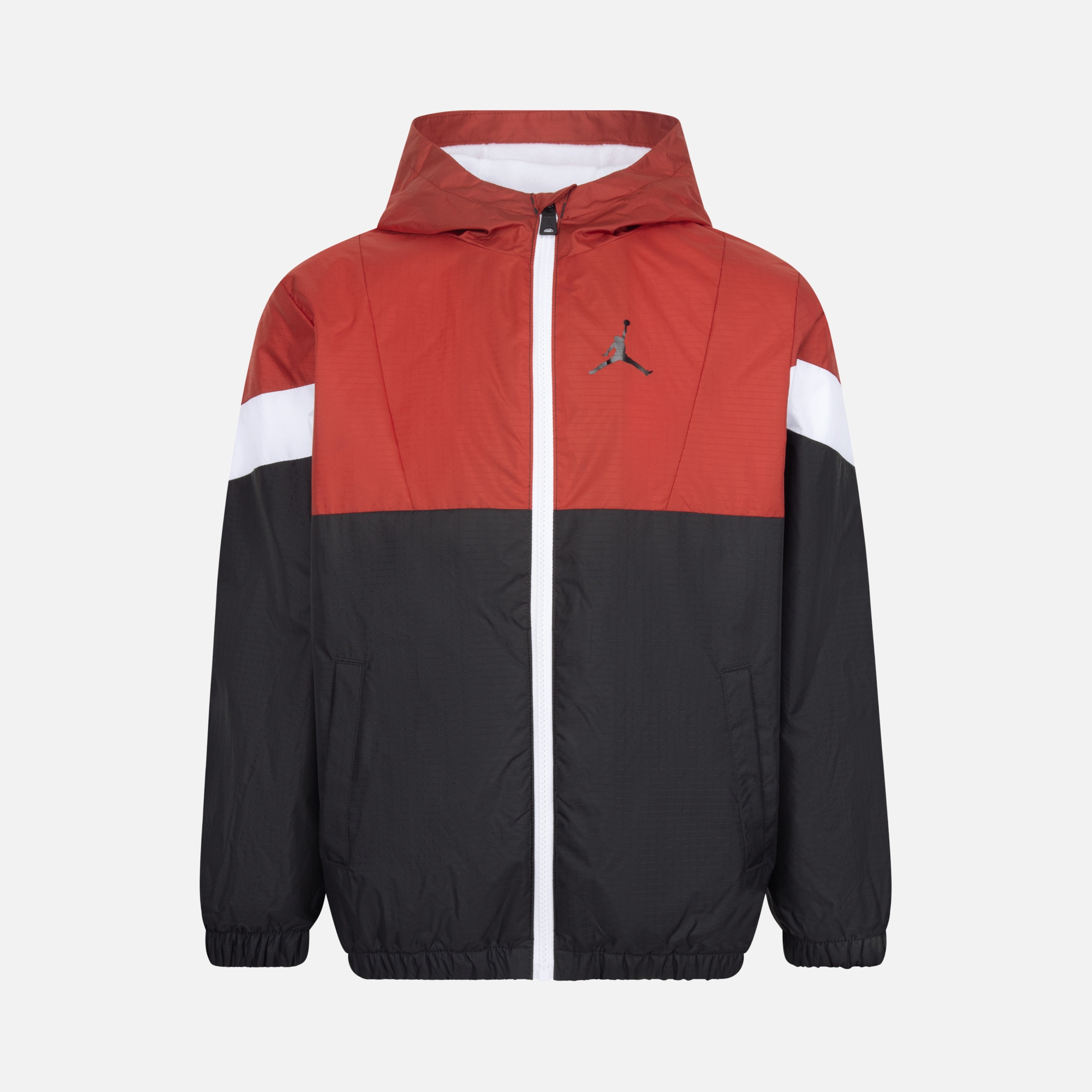 Nike Jordan Blocked Fleece Lined Windbreaker Full-Zip Hoodie Çocuk Ceket