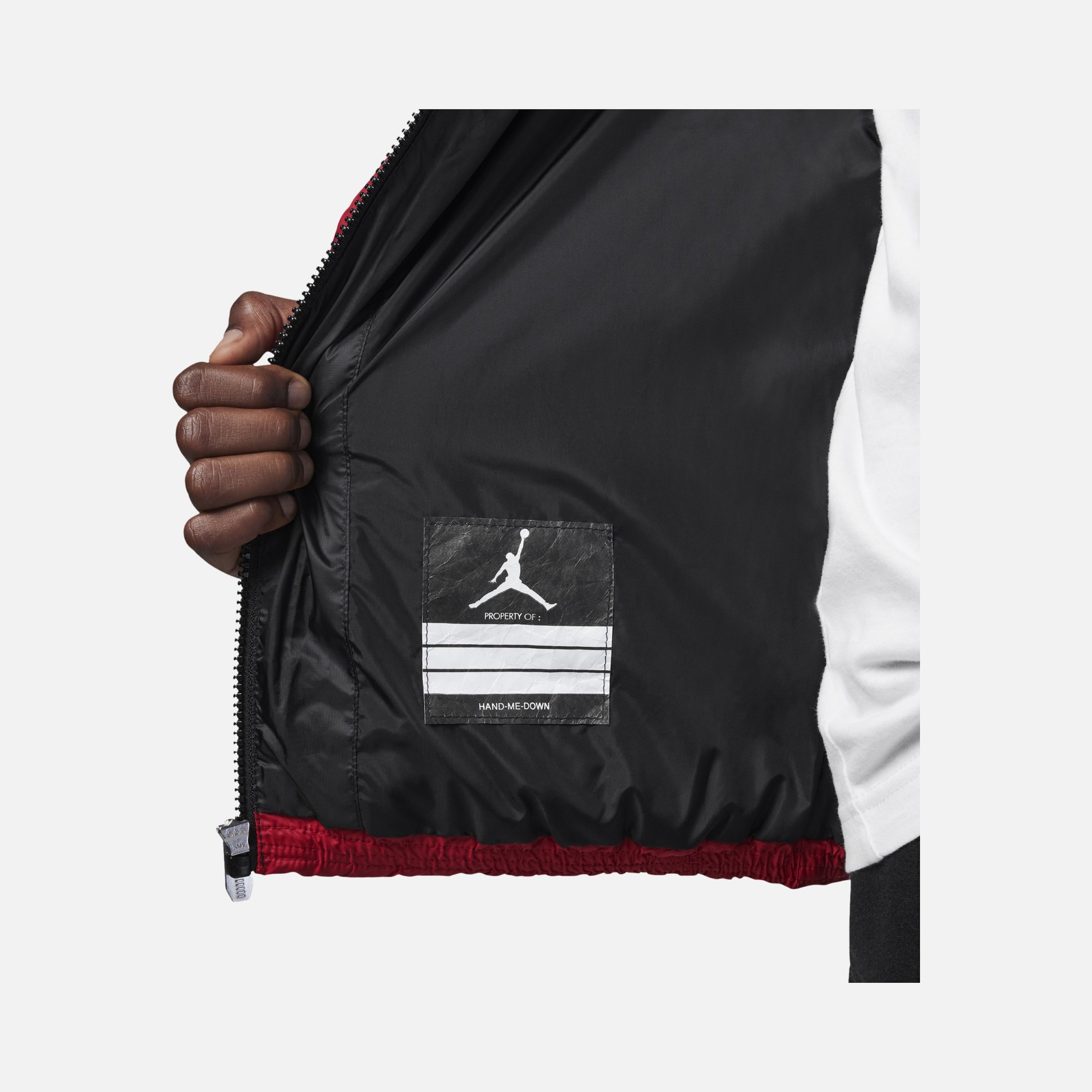 Nike Jordan Blocked Down Full-Zip (Boys') Çocuk Yelek | Barçın