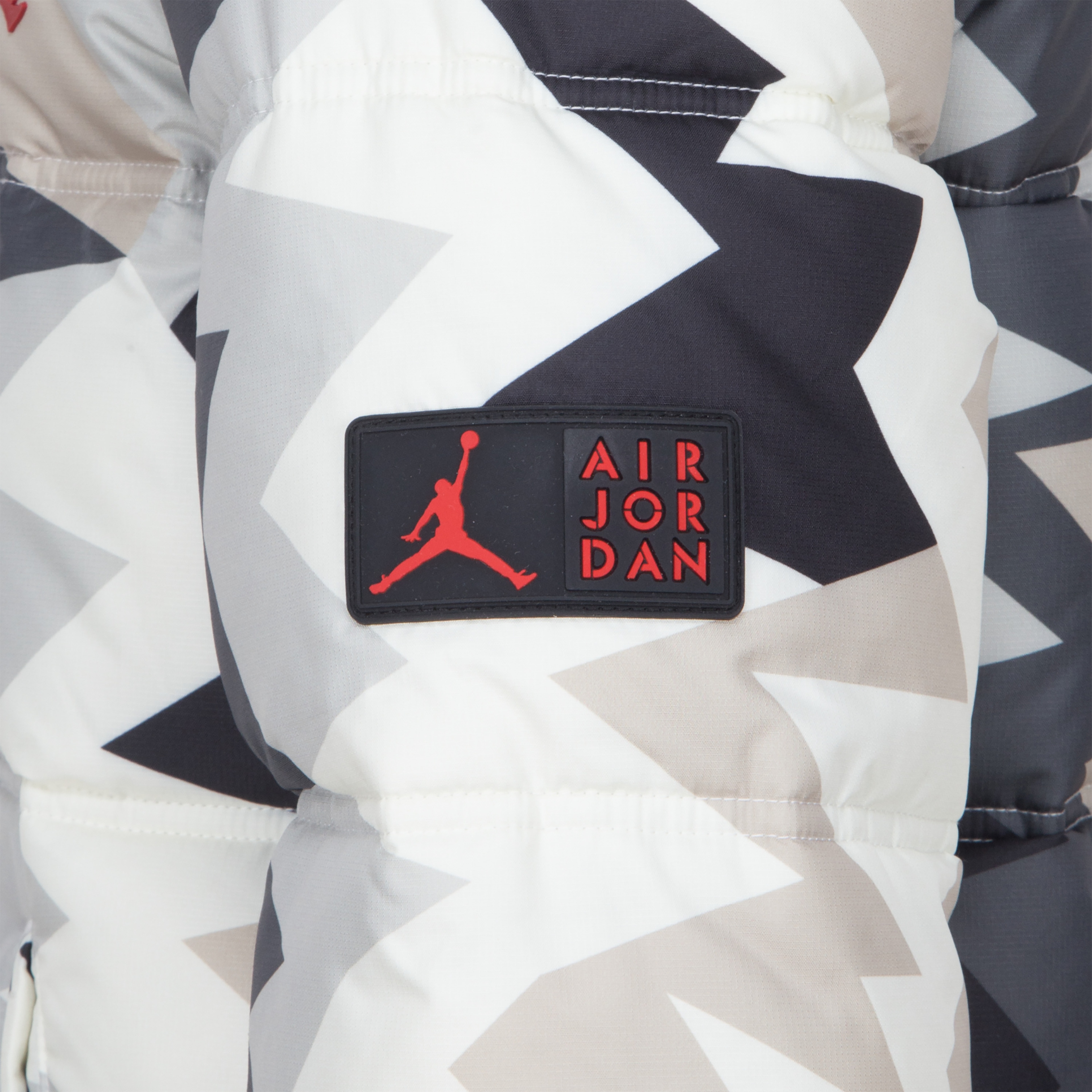 Nike Jordan Bloced All-Over Print Essential Puffer Full-Zip Hoodie Çocuk Mont