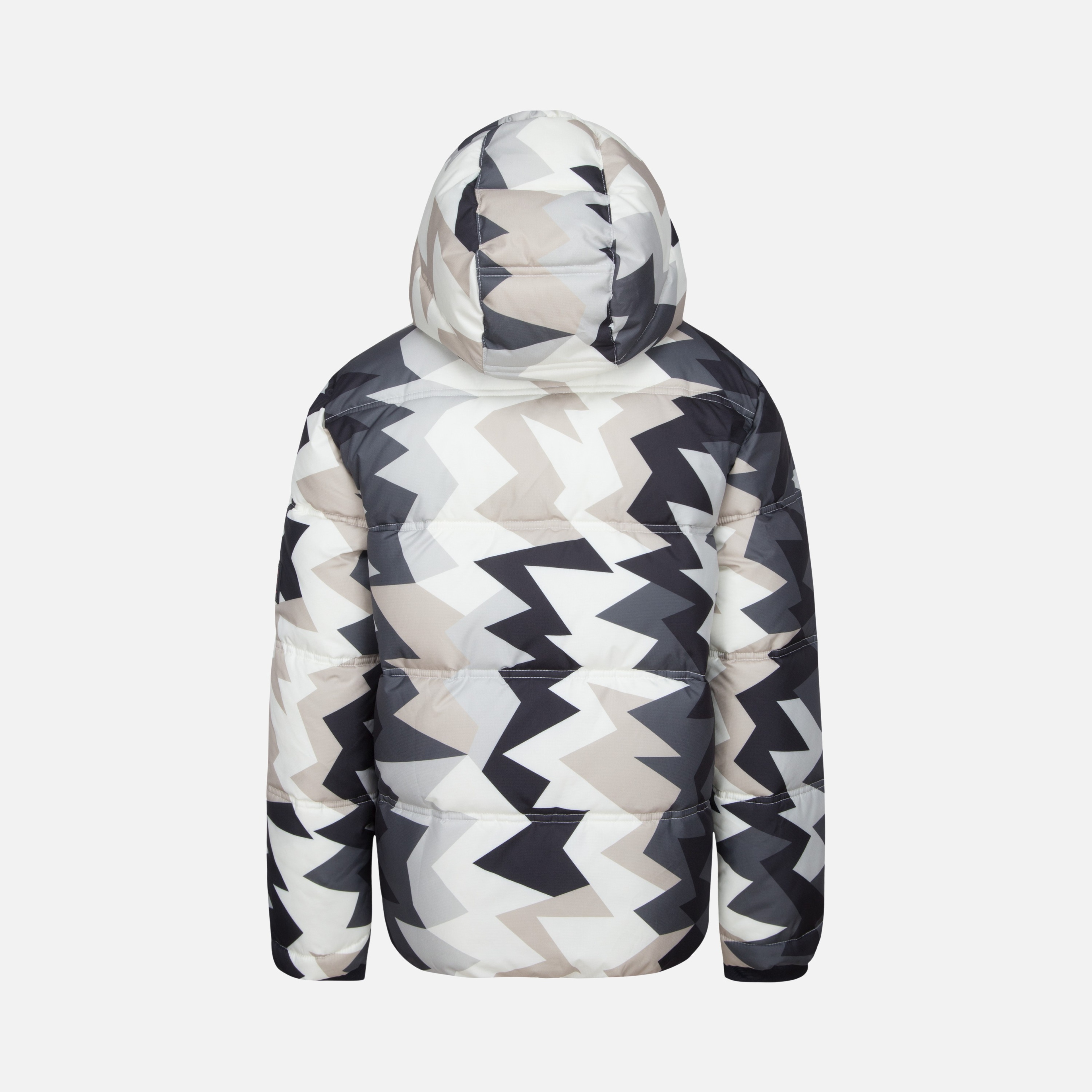 Nike Jordan Bloced All-Over Print Essential Puffer Full-Zip Hoodie Çocuk Mont
