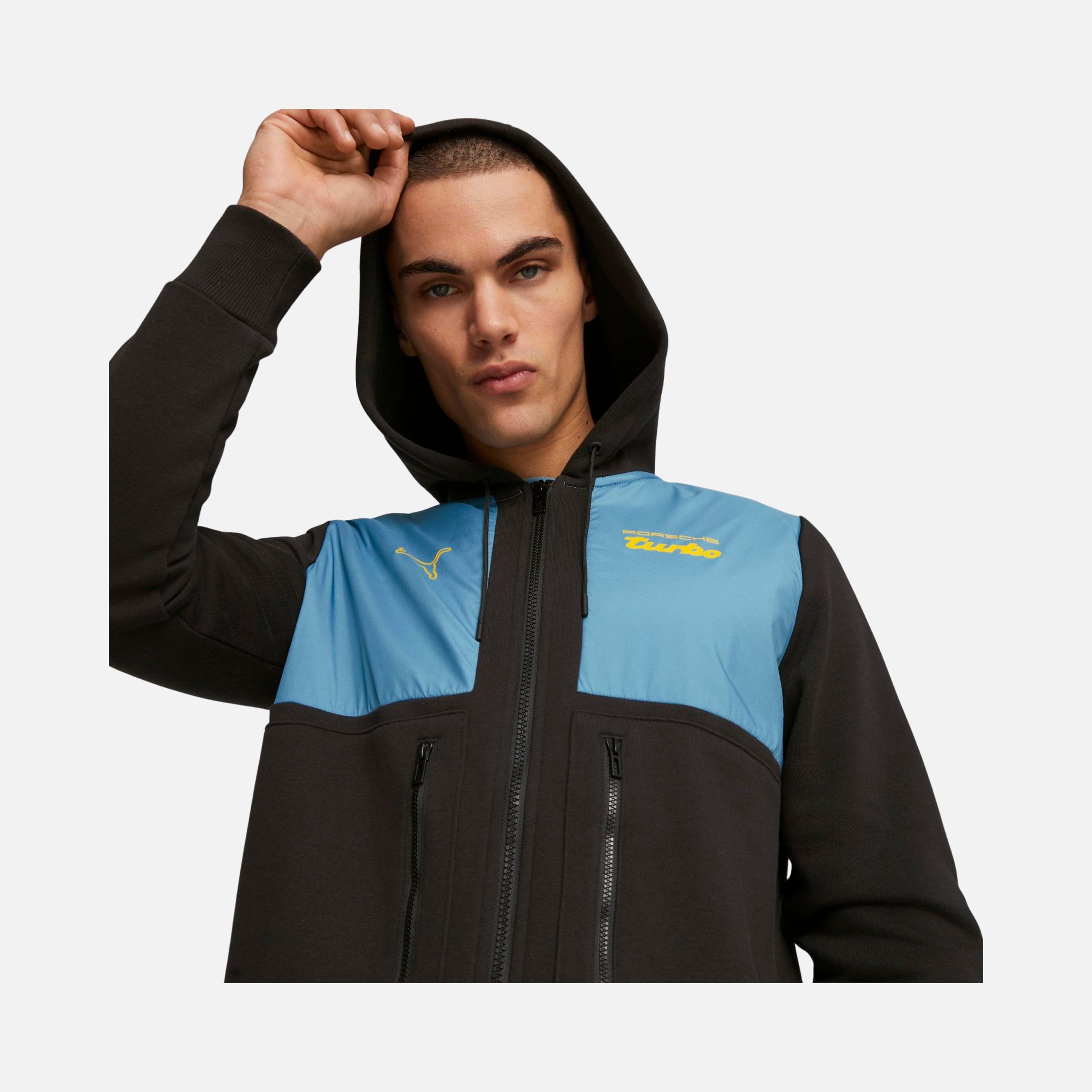 Puma Sportswear Porsche Legacy Hooded Full-Zip Erkek Sweatshırt