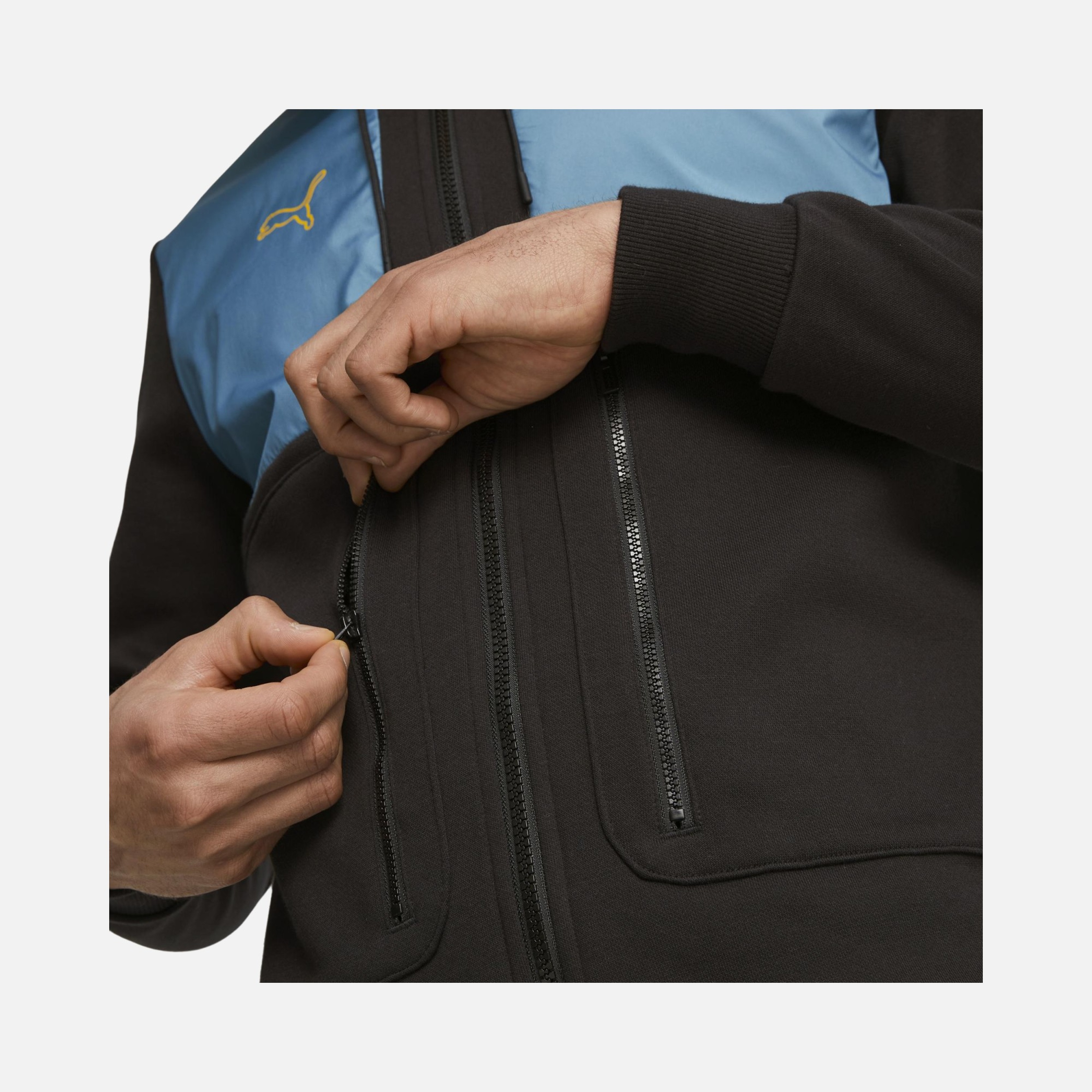 Puma Sportswear Porsche Legacy Hooded Full-Zip Erkek Sweatshırt