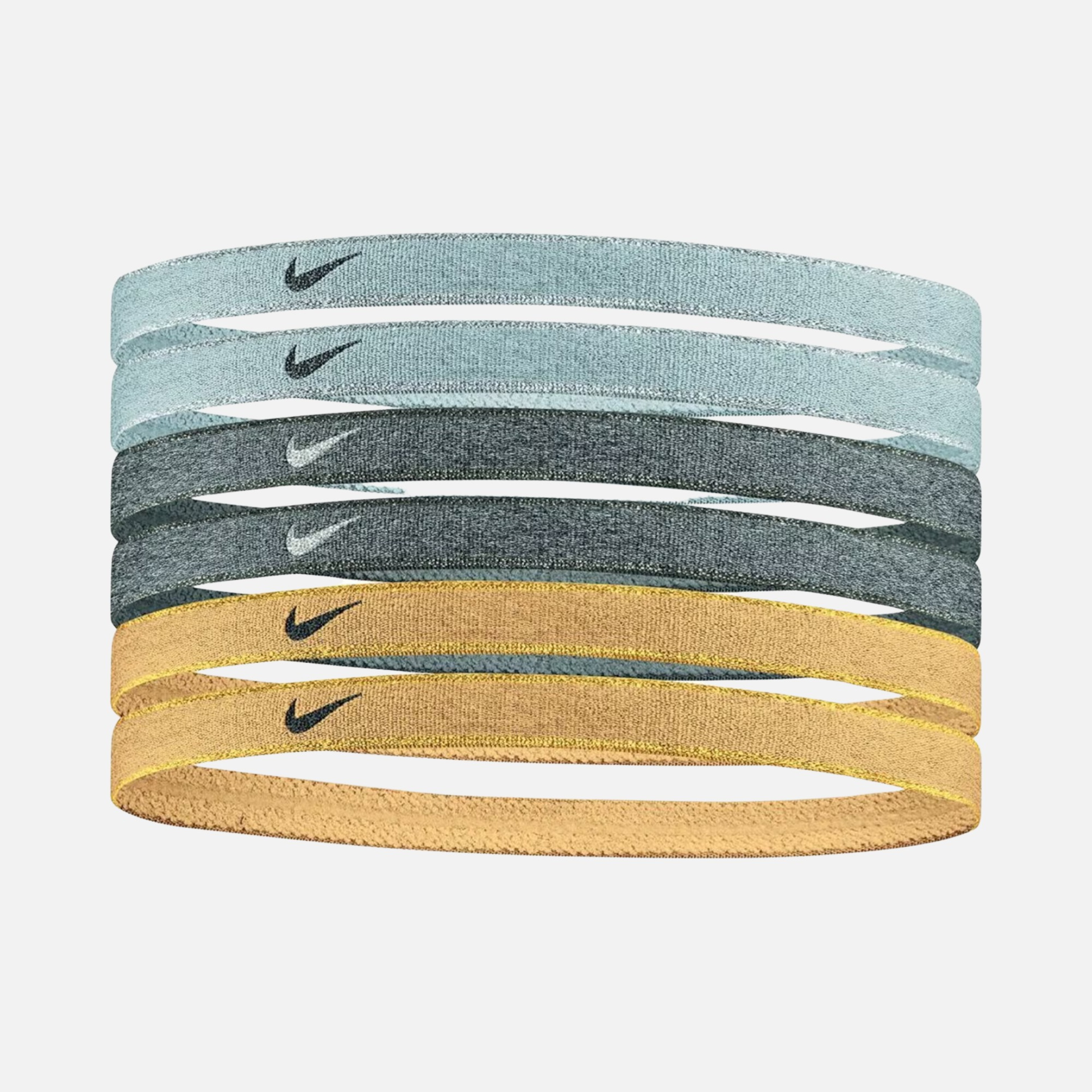 Nike Metallic Swoosh (6 Pieces) Training Unisex Saç Bandı