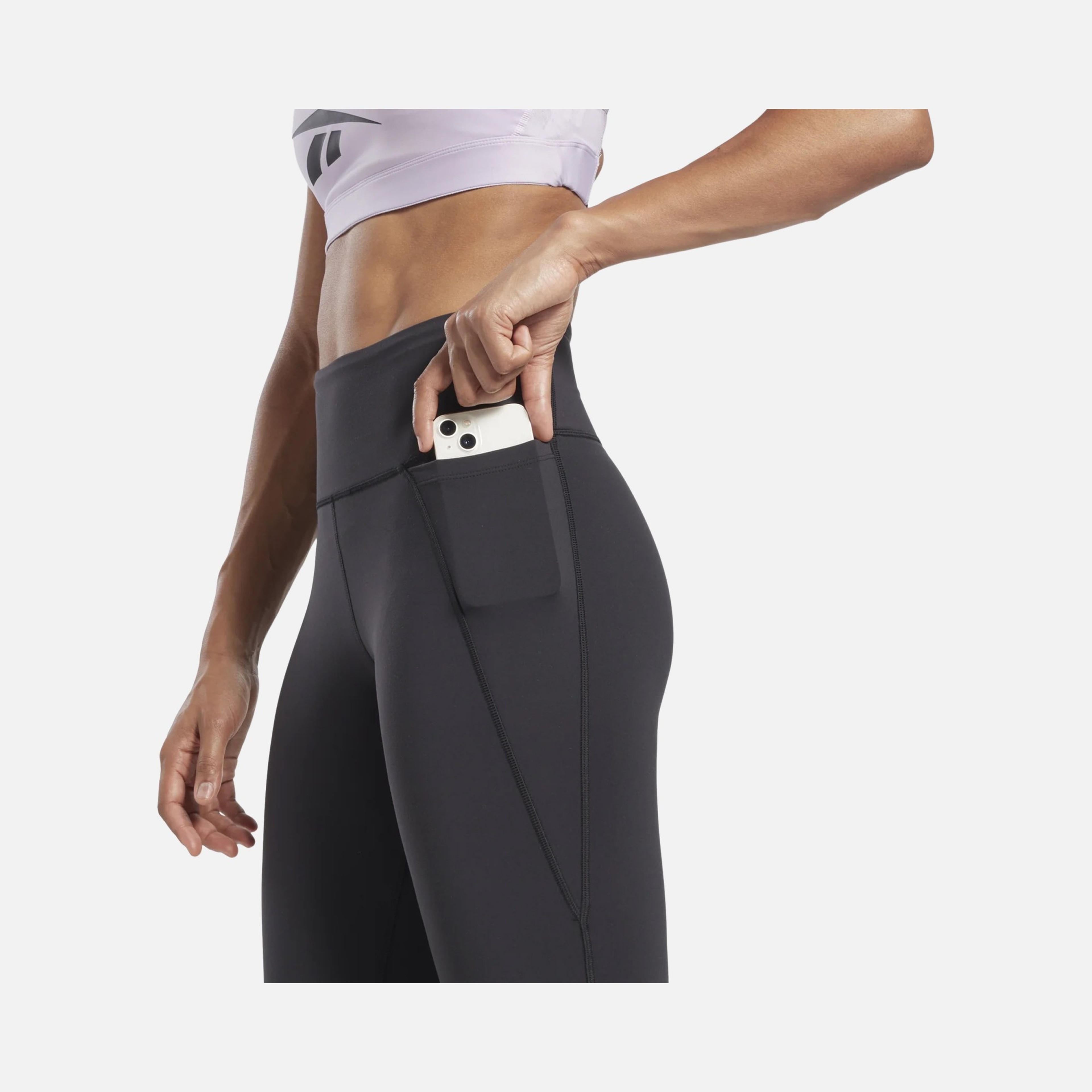 Reebok Run Lux High-Waisted Running Kadın Tayt