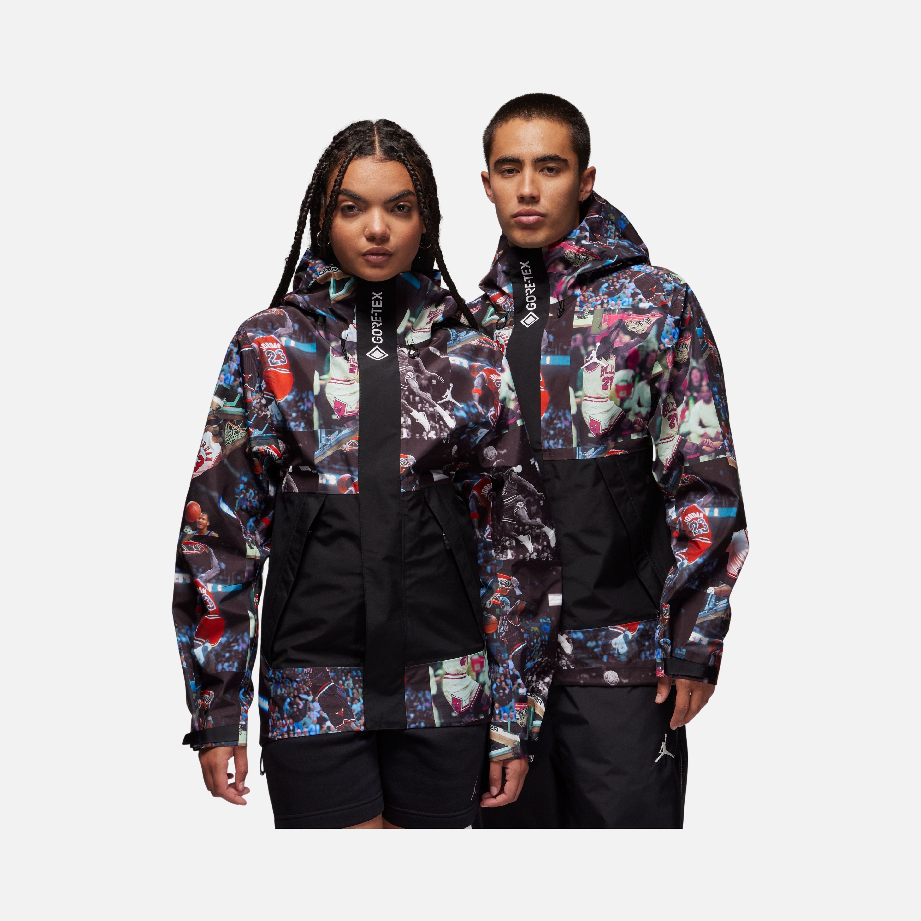 Nike Jordan Flight Heritage Gore-Tex Full-Zip Hoodie Erkek Ceket
