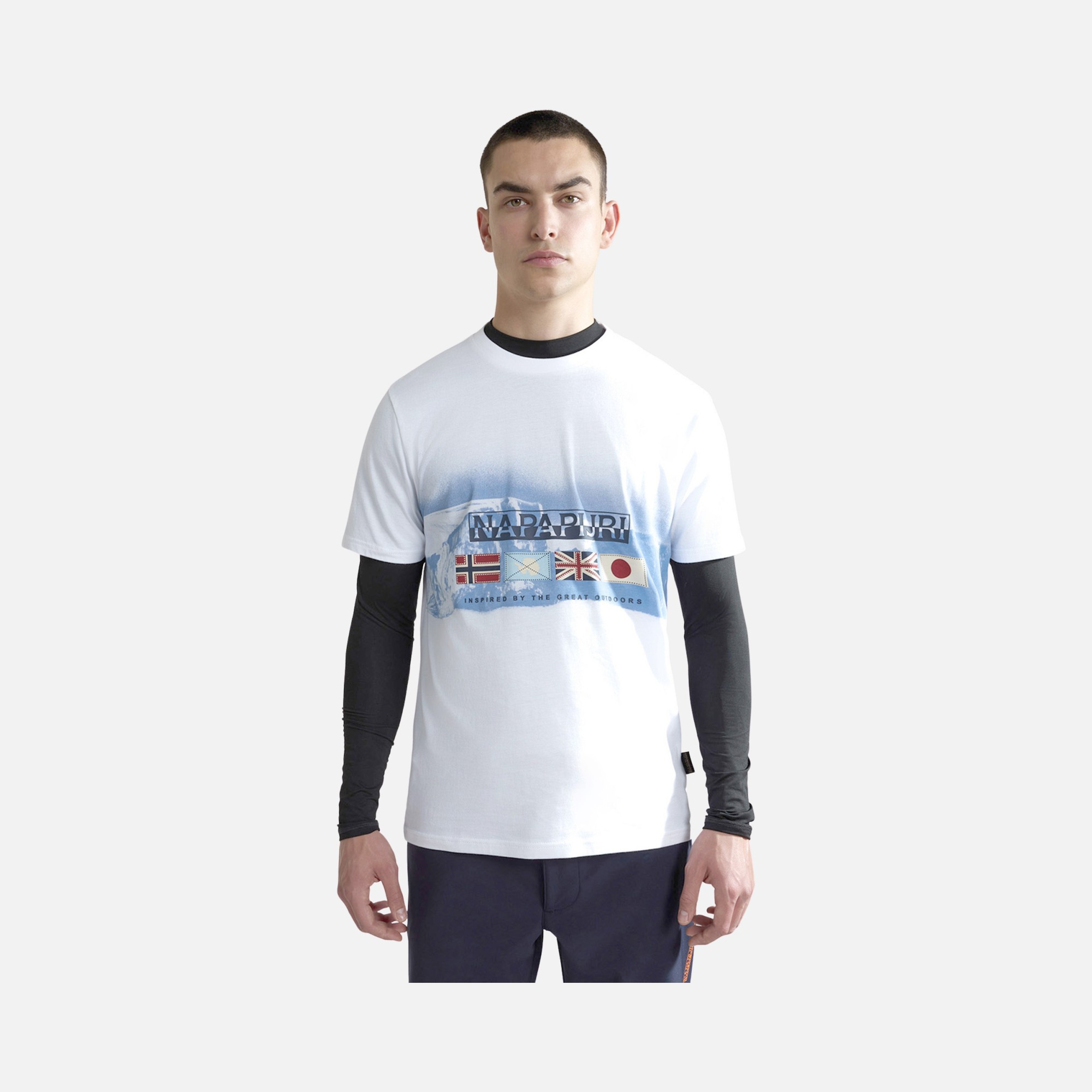 Napapijri Sportswear Gorfou Short-Sleeve Erkek Tişört