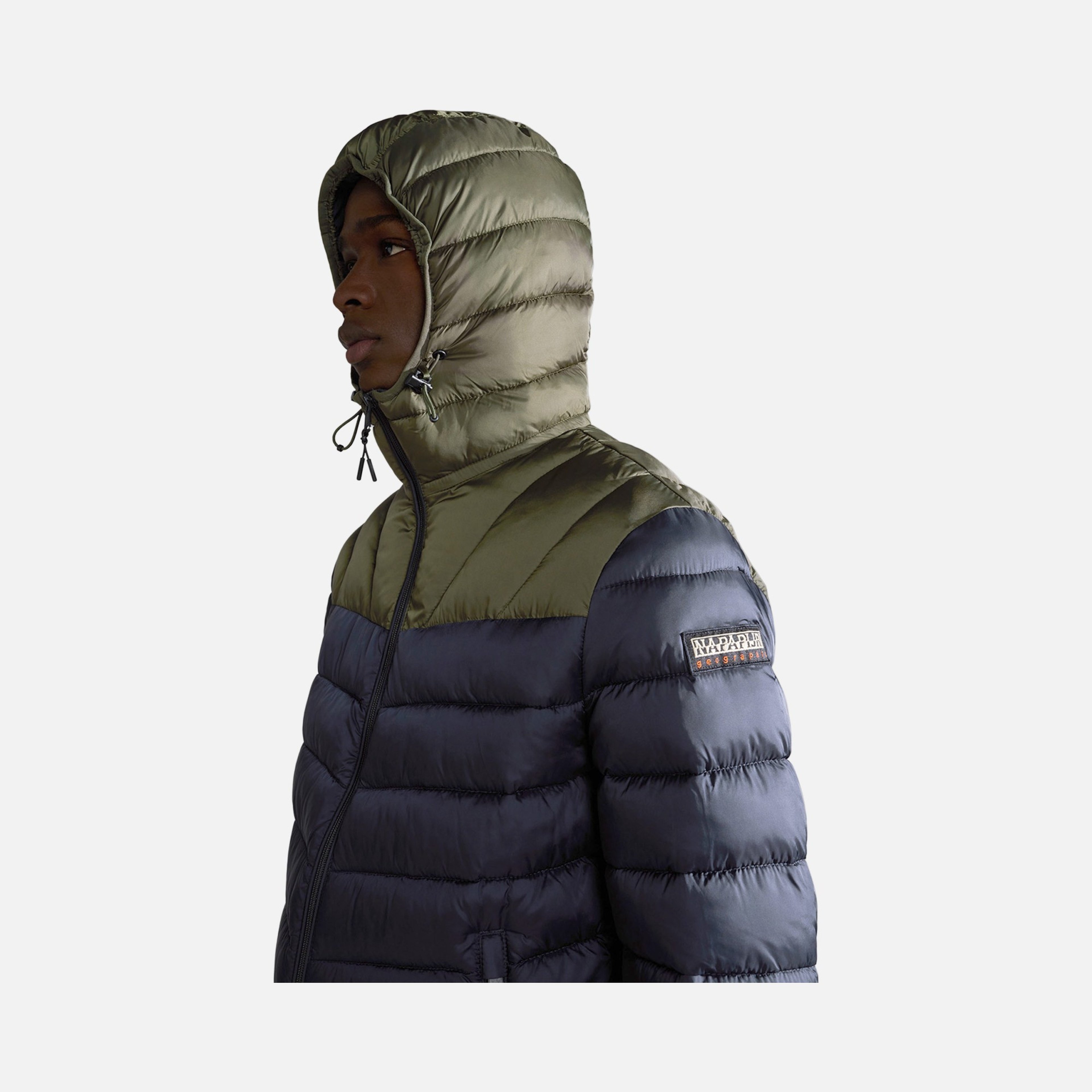 Napapijri Sportswear Aerons Colorblock Full-Zip Hoodie Erkek Ceket