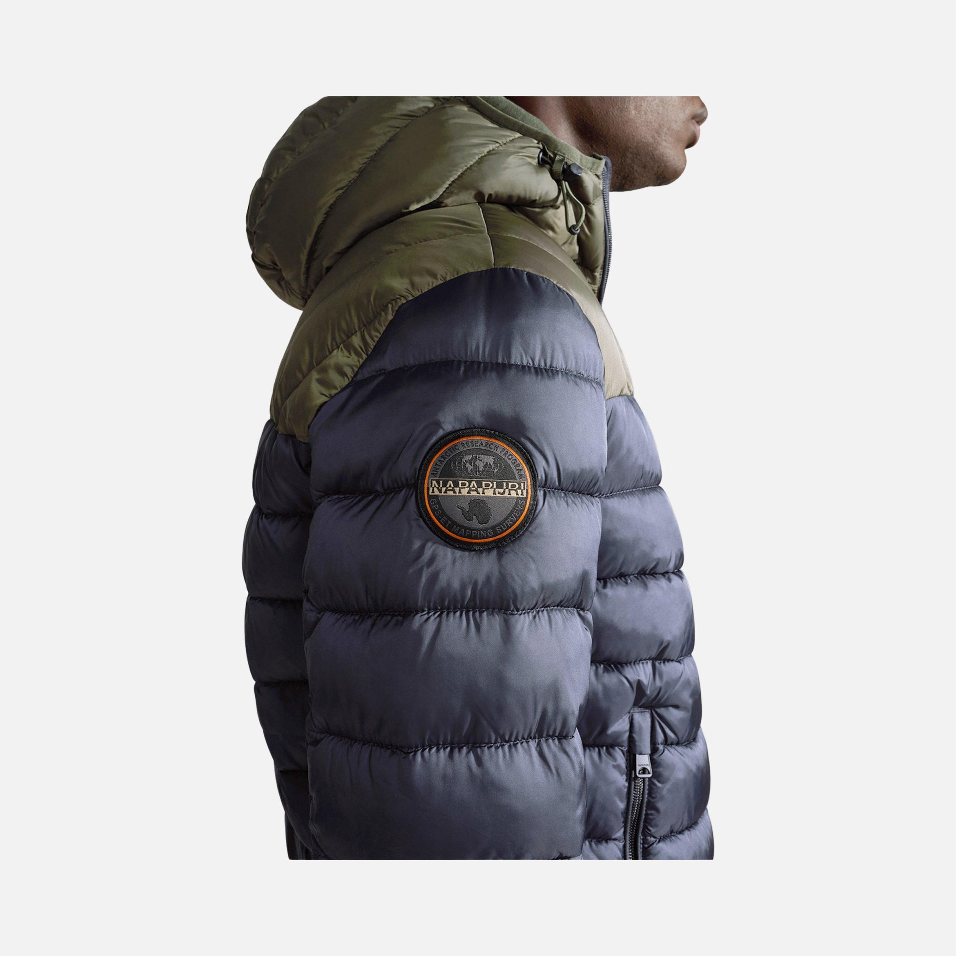 Napapijri Sportswear Aerons Colorblock Full-Zip Hoodie Erkek Ceket