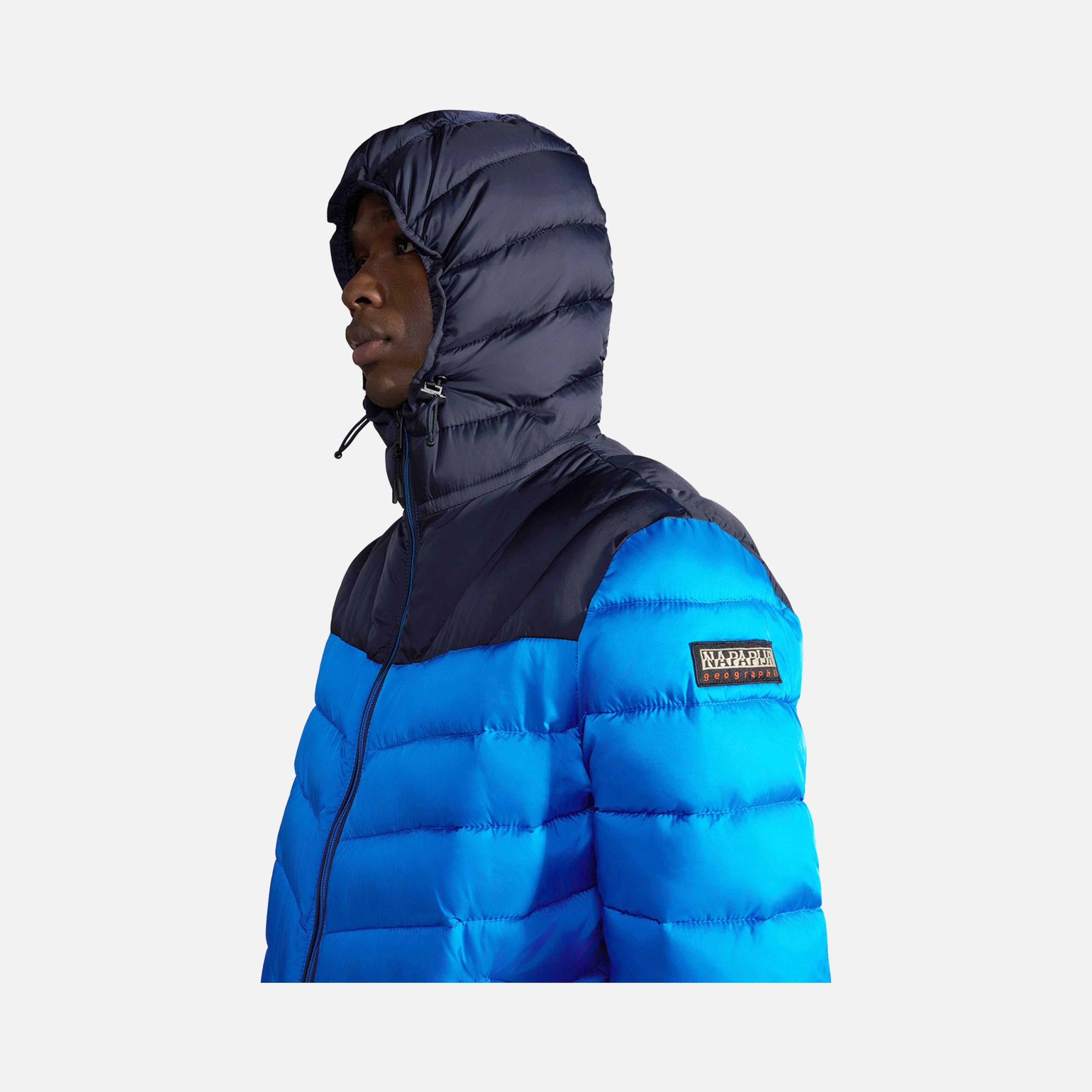 Napapijri Sportswear Aerons Colorblock Full-Zip Hoodie Erkek Ceket