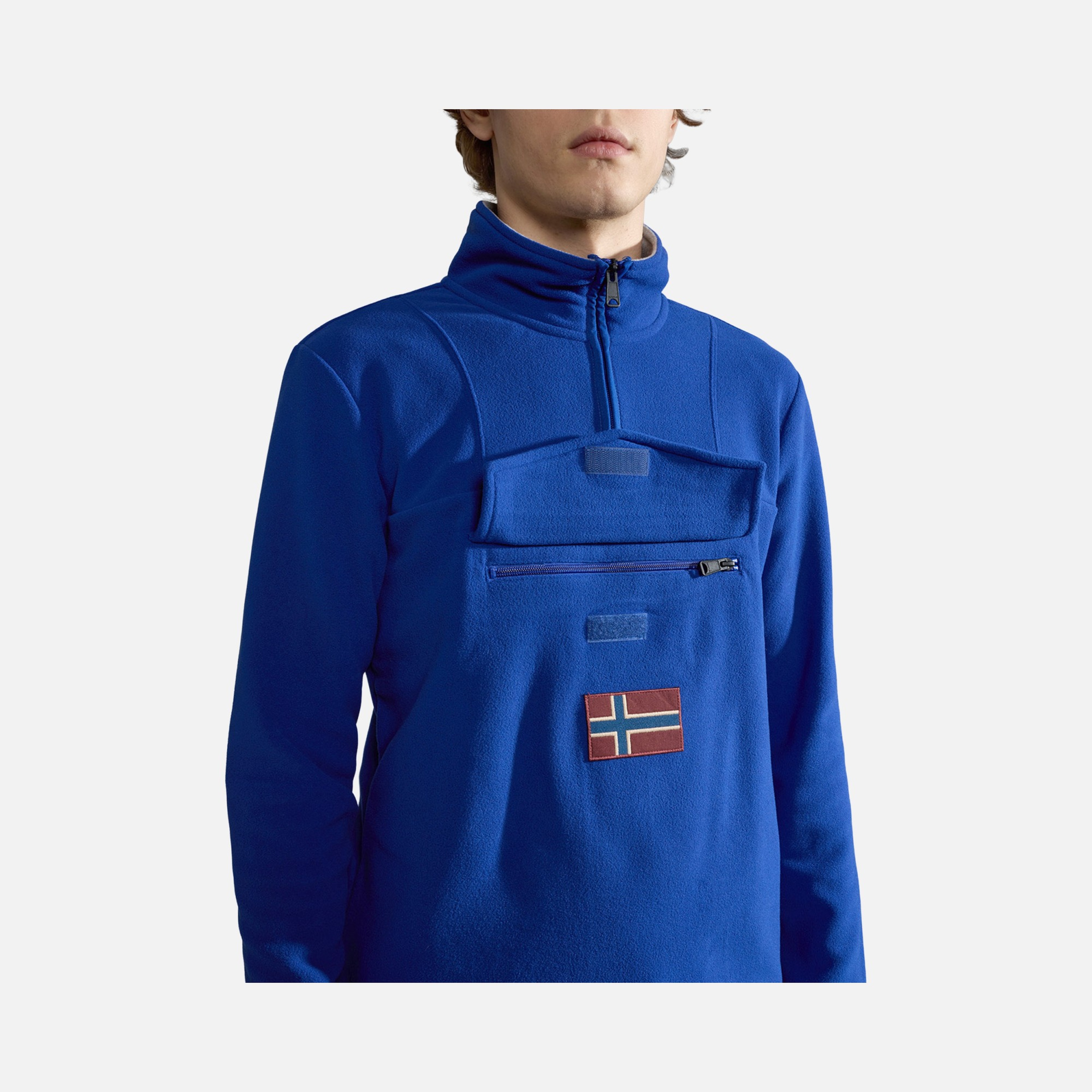 Napapijri Sportswear Burgee Half-Zip Erkek Sweatshirt