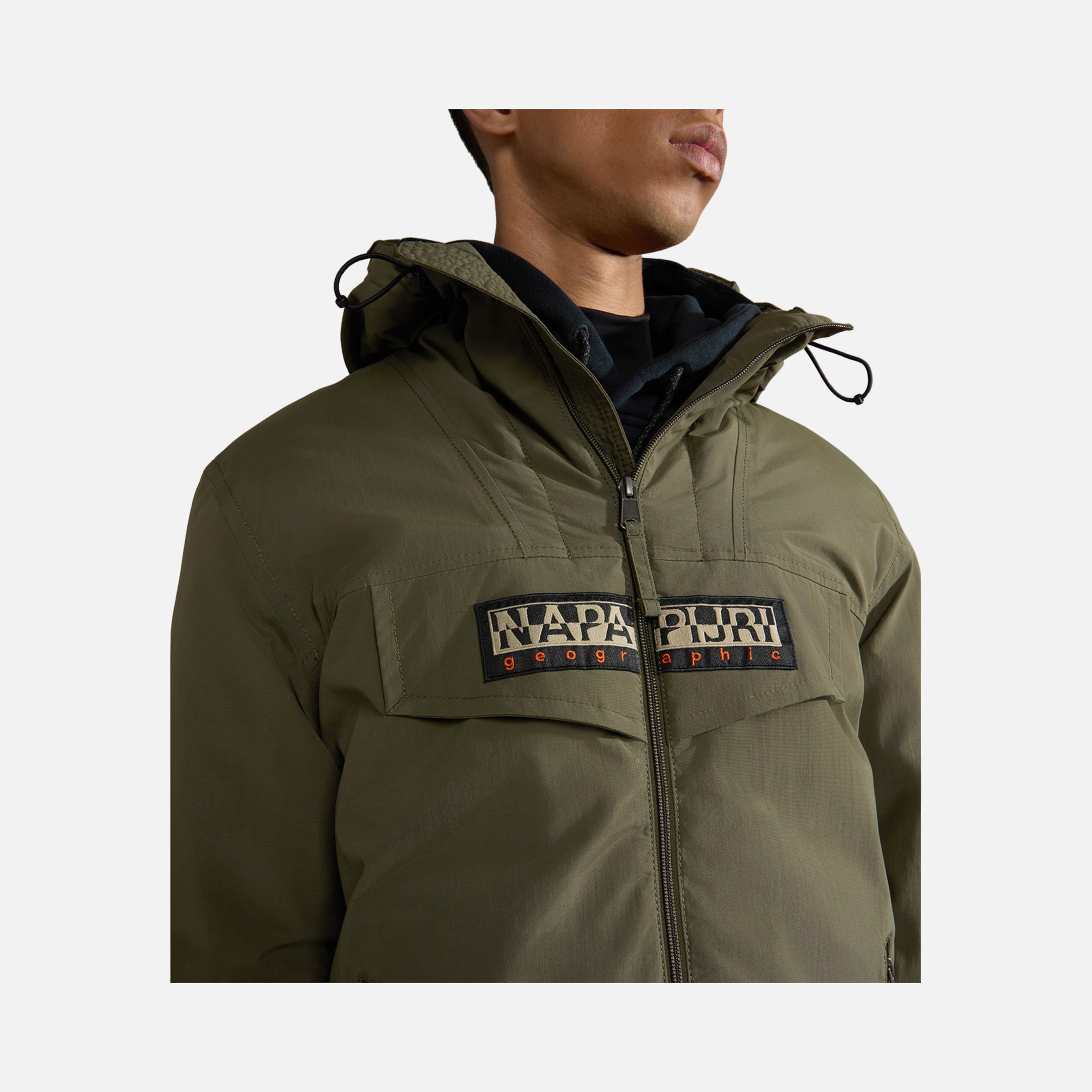 Napapijri Sportswear Rainforest Open Winter Full-Zip Hoodie Erkek Ceket