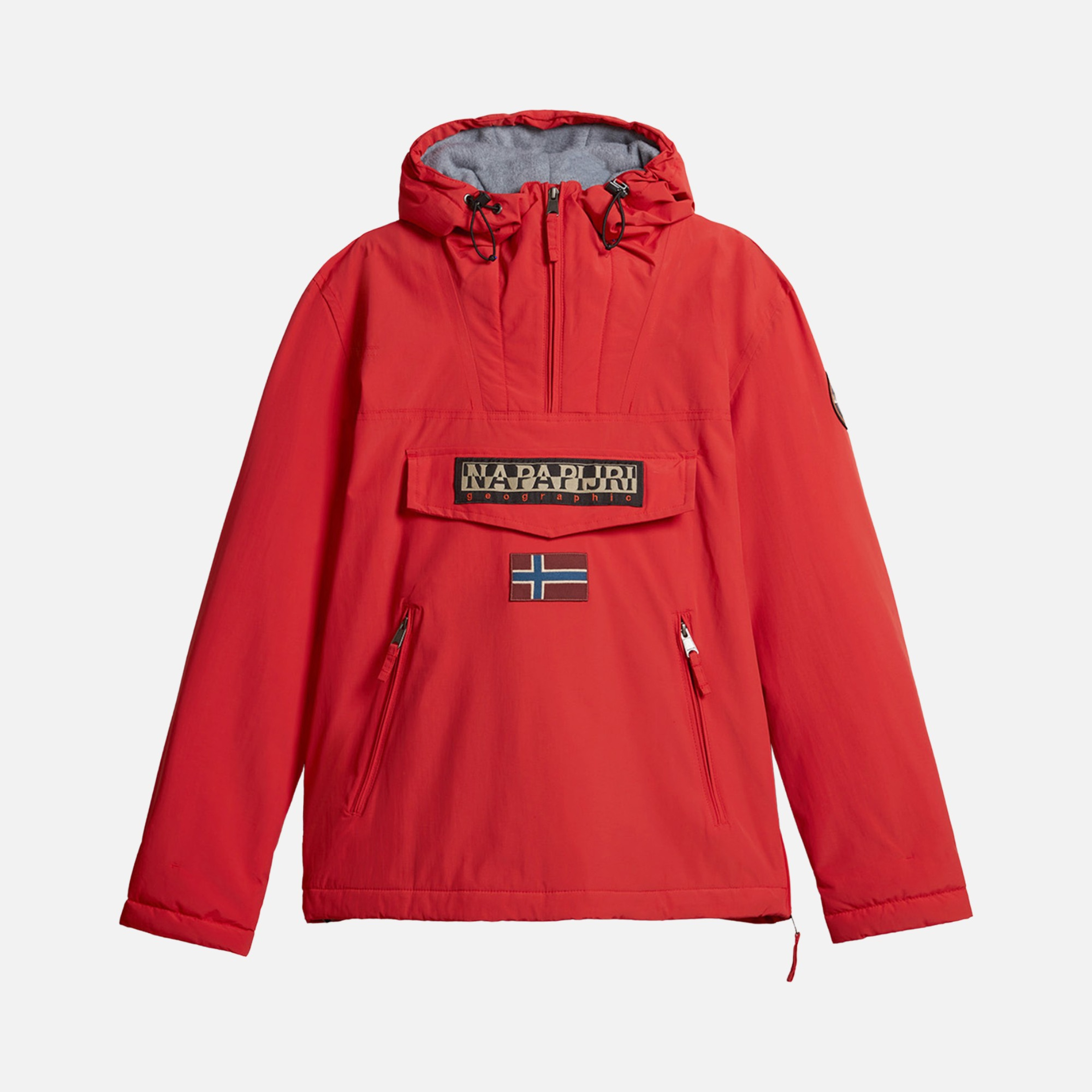 Napapijri Sportswear Rainforest Pocket Winter Half-Zip Hoodie Erkek Ceket