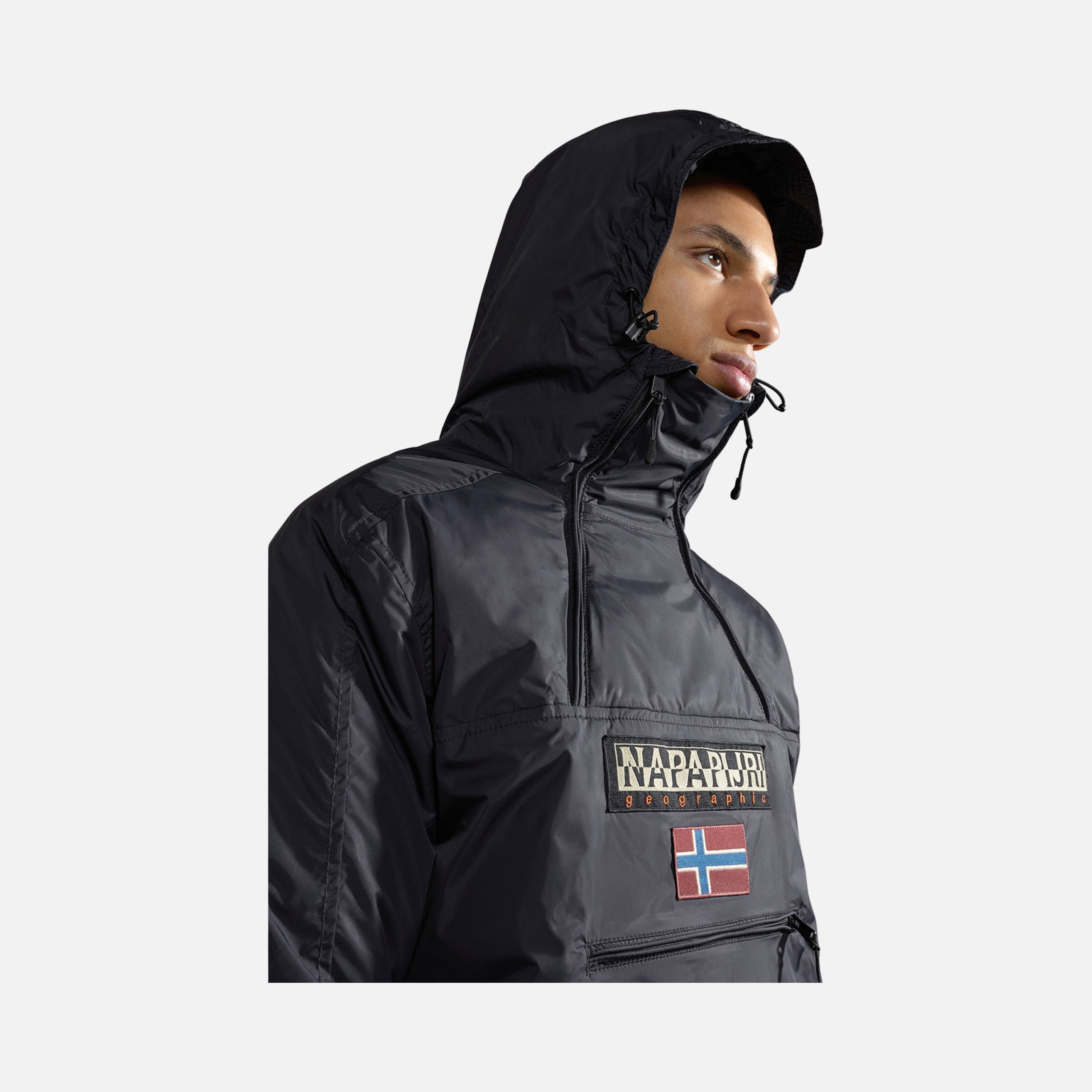 Napapijri Sportswear Northfarer 2.0 Winter Two 1/4 Zippers Hoodie Erkek Ceket