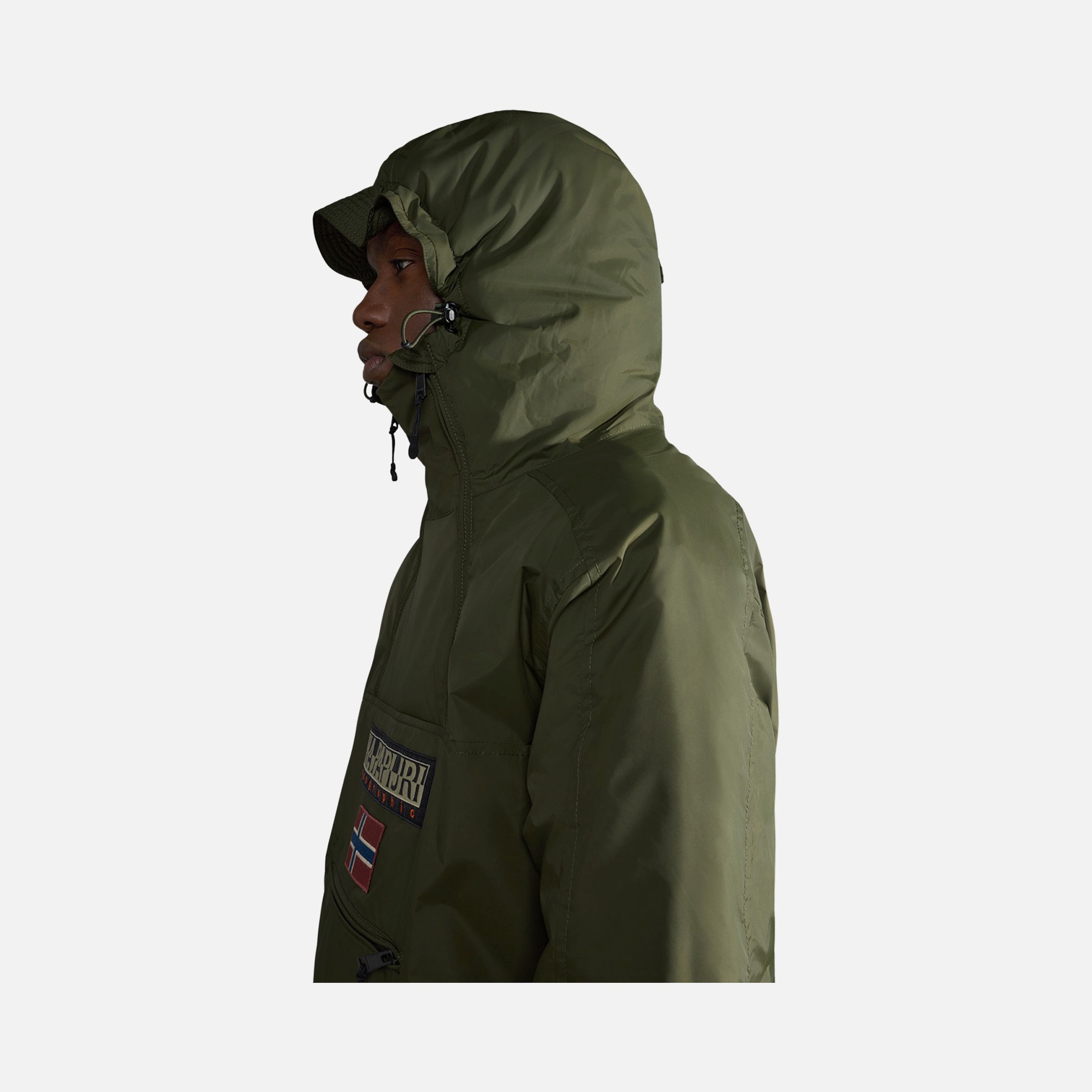 Napapijri Sportswear Northfarer 2.0 Winter Two 1/4 Zippers Hoodie Erkek Ceket