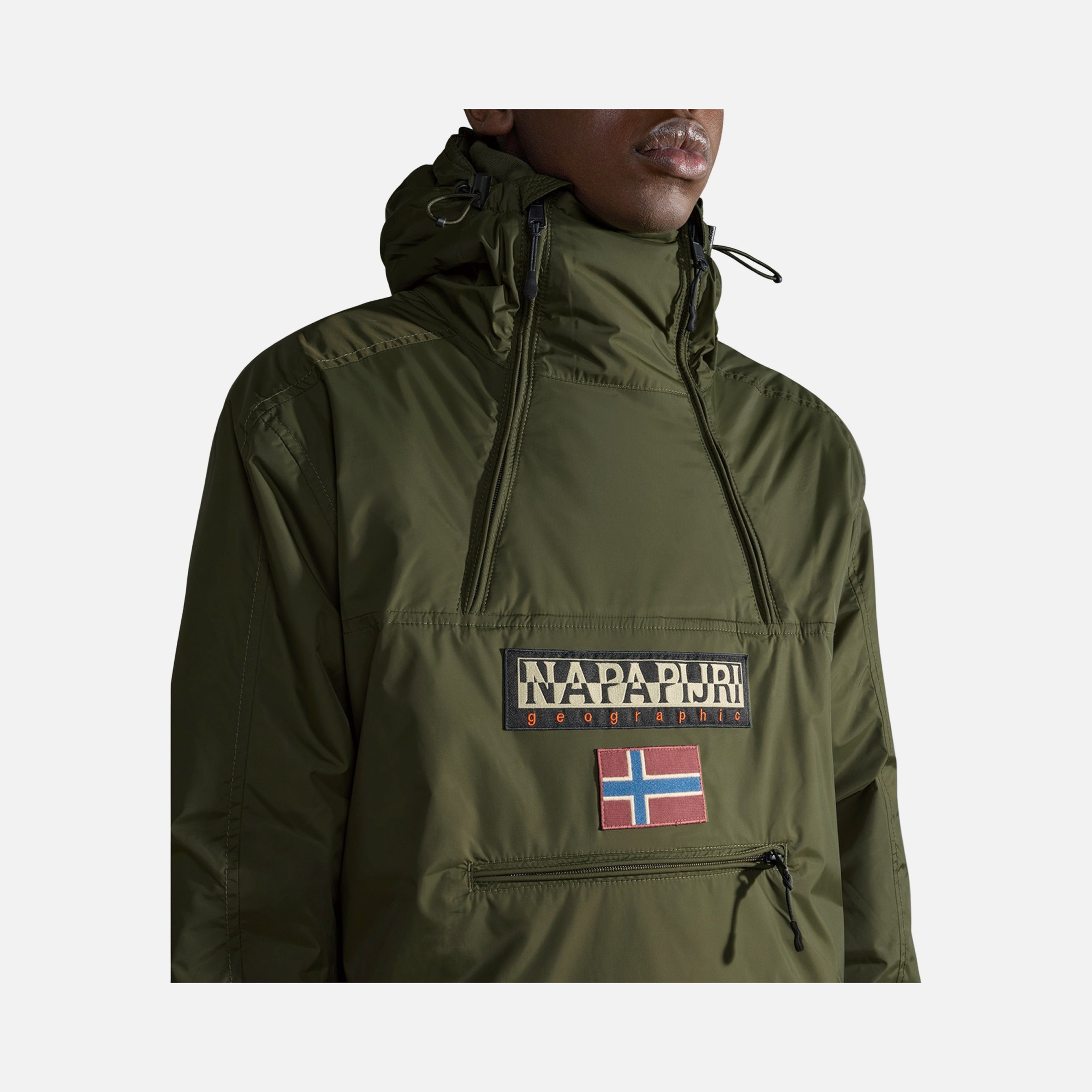 Napapijri Sportswear Northfarer 2.0 Winter Two 1/4 Zippers Hoodie Erkek Ceket