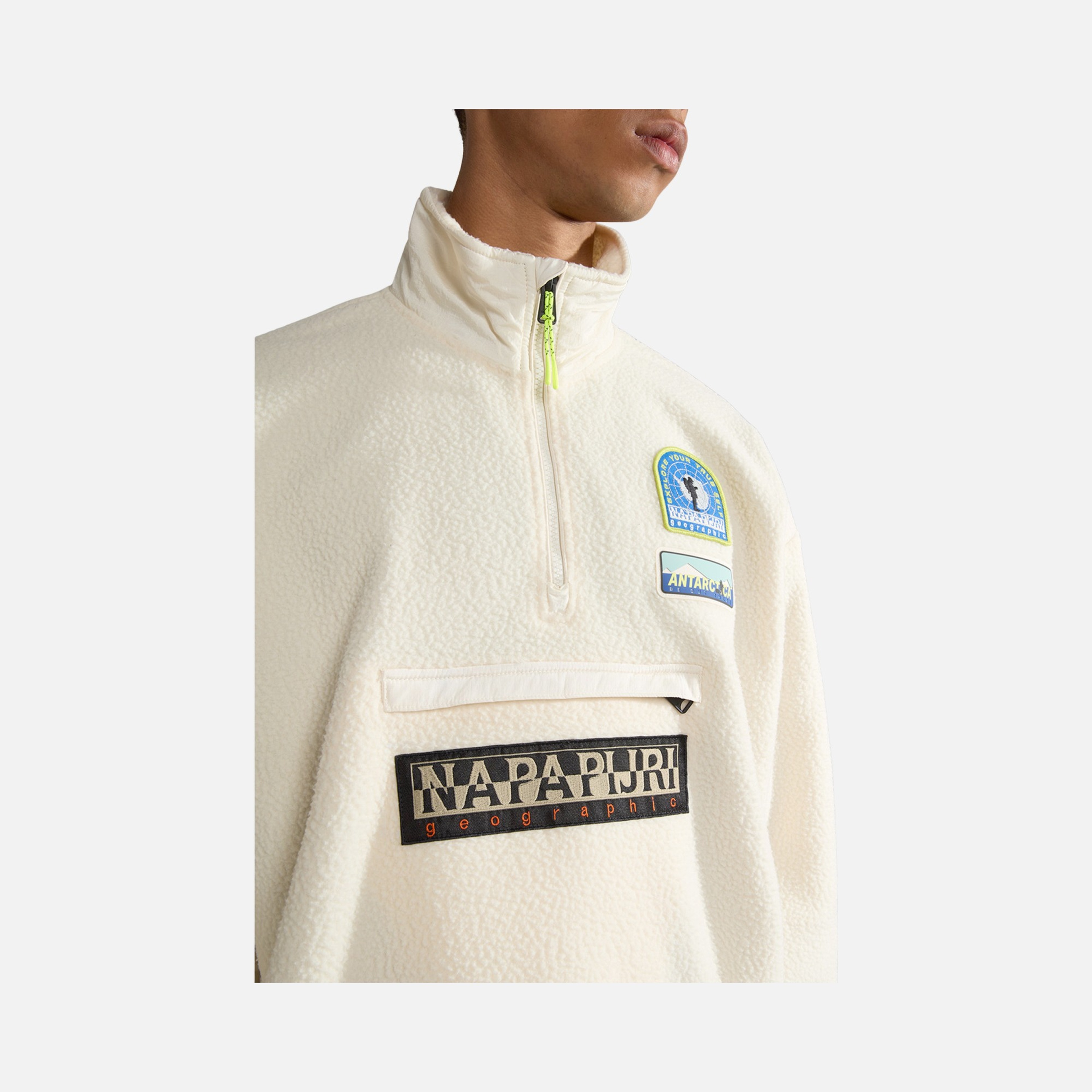 Napapijri Sportswear Mcmurdo Fleece Half-Zip Erkek Sweatshirt