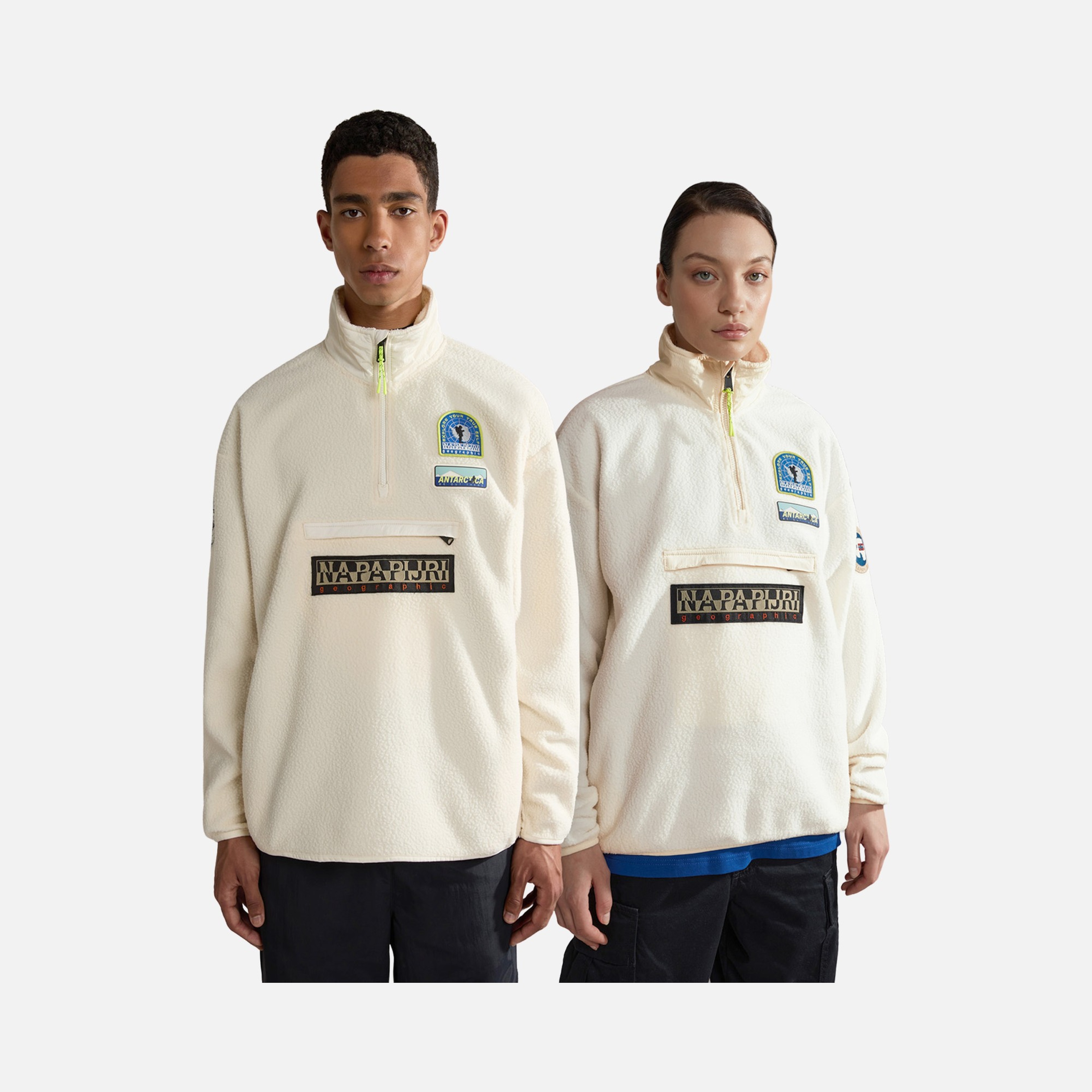 Napapijri Sportswear Mcmurdo Fleece Half-Zip Erkek Sweatshirt