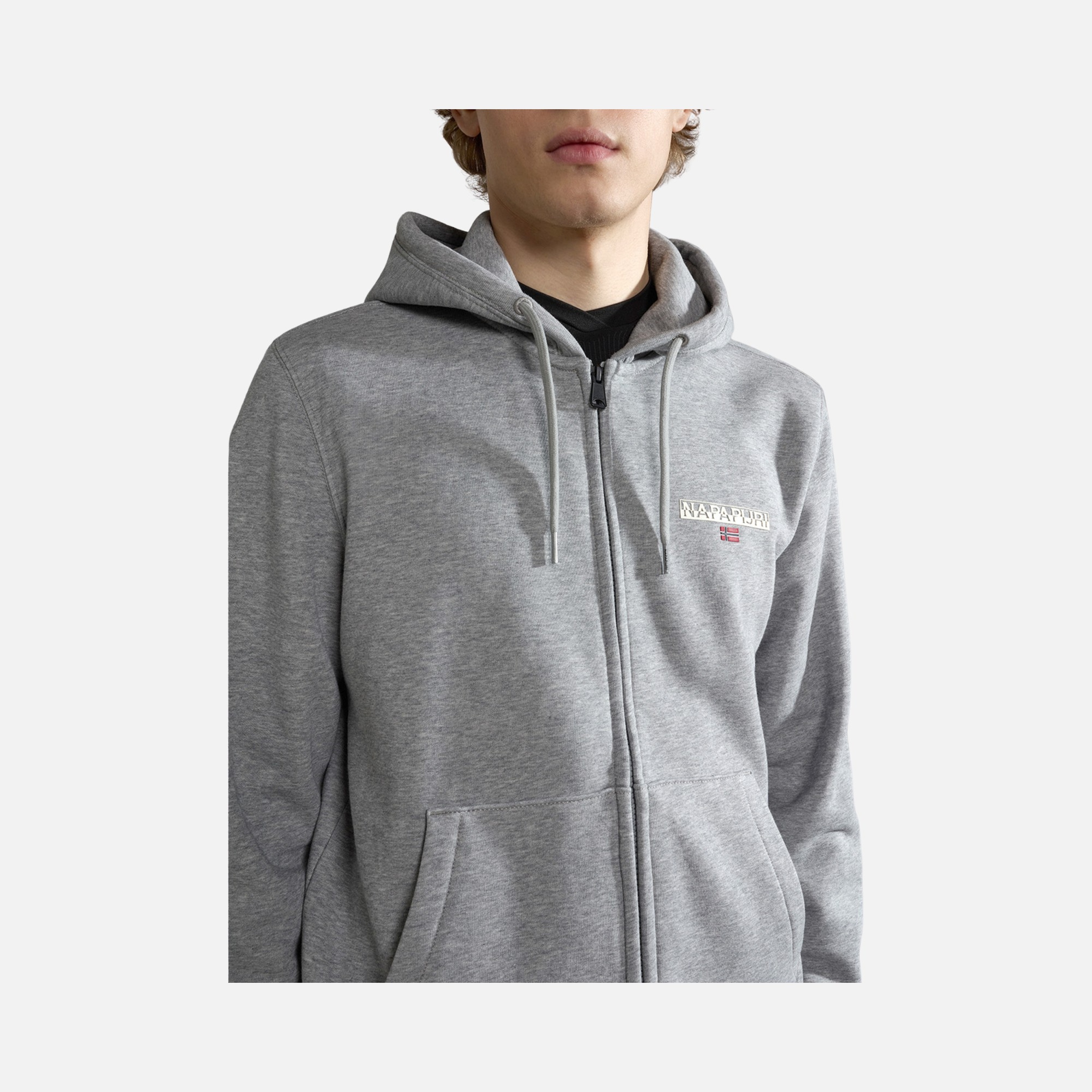Napapijri Sportswear Ice Full-Zip Hoodie Erkek Sweatshirt