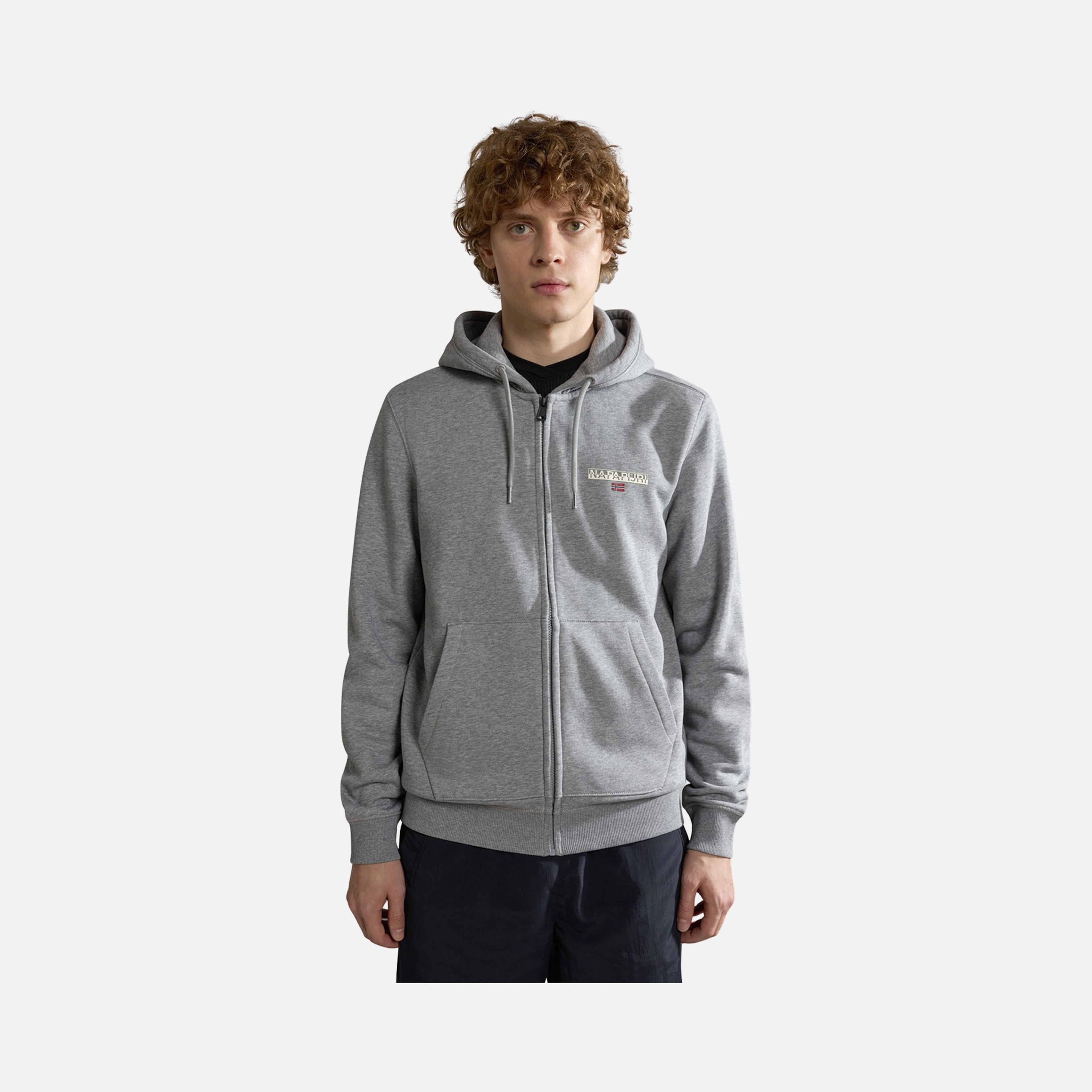Napapijri Sportswear Ice Full-Zip Hoodie Erkek Sweatshirt