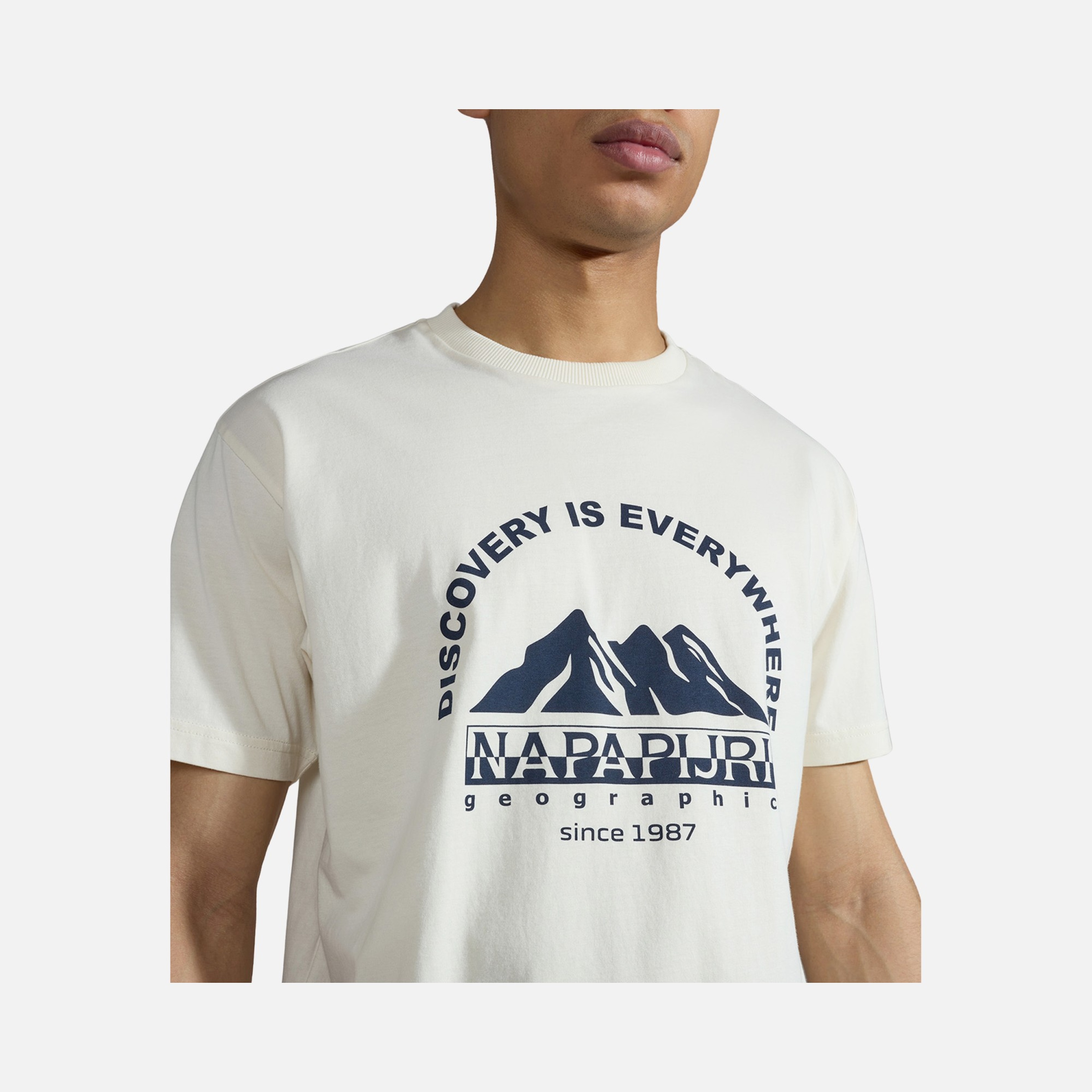 Napapijri Sportswear Freestyle Short-Sleeve Erkek Tişört