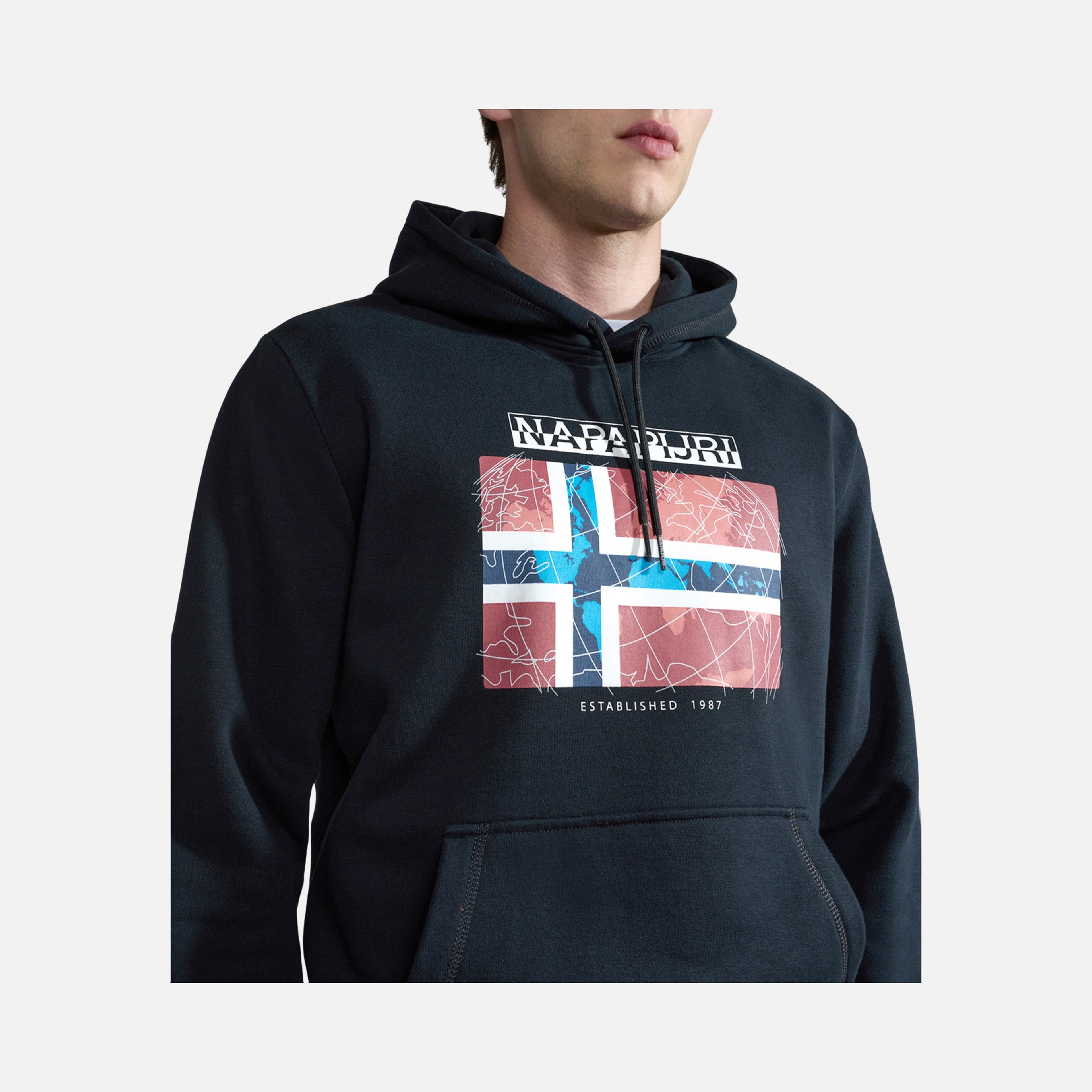 Napapijri Sportswear Guiro Hoodie Erkek Sweatshirt