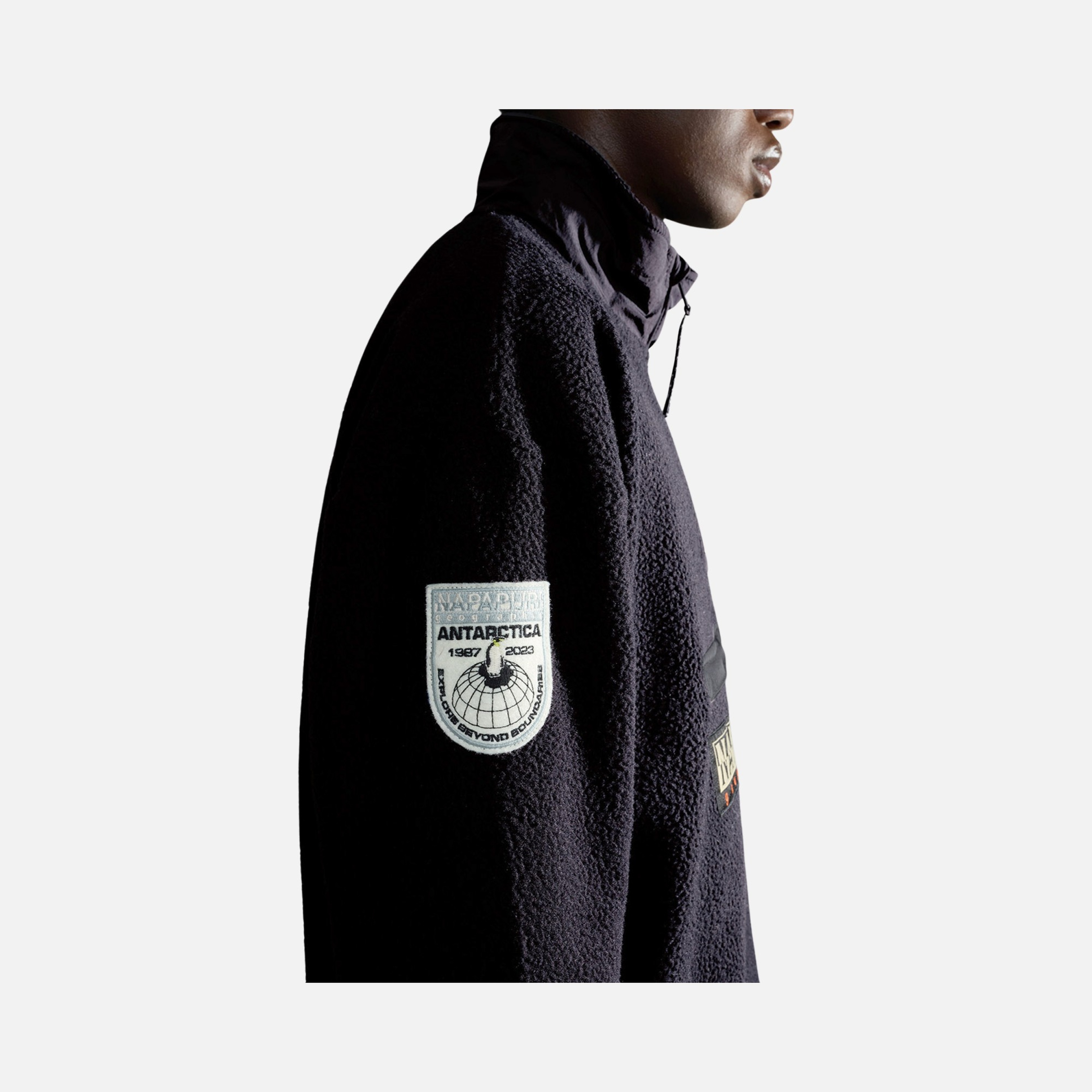 Napapijri Sportswear Mcmurdo Fleece Half-Zip Erkek Sweatshirt