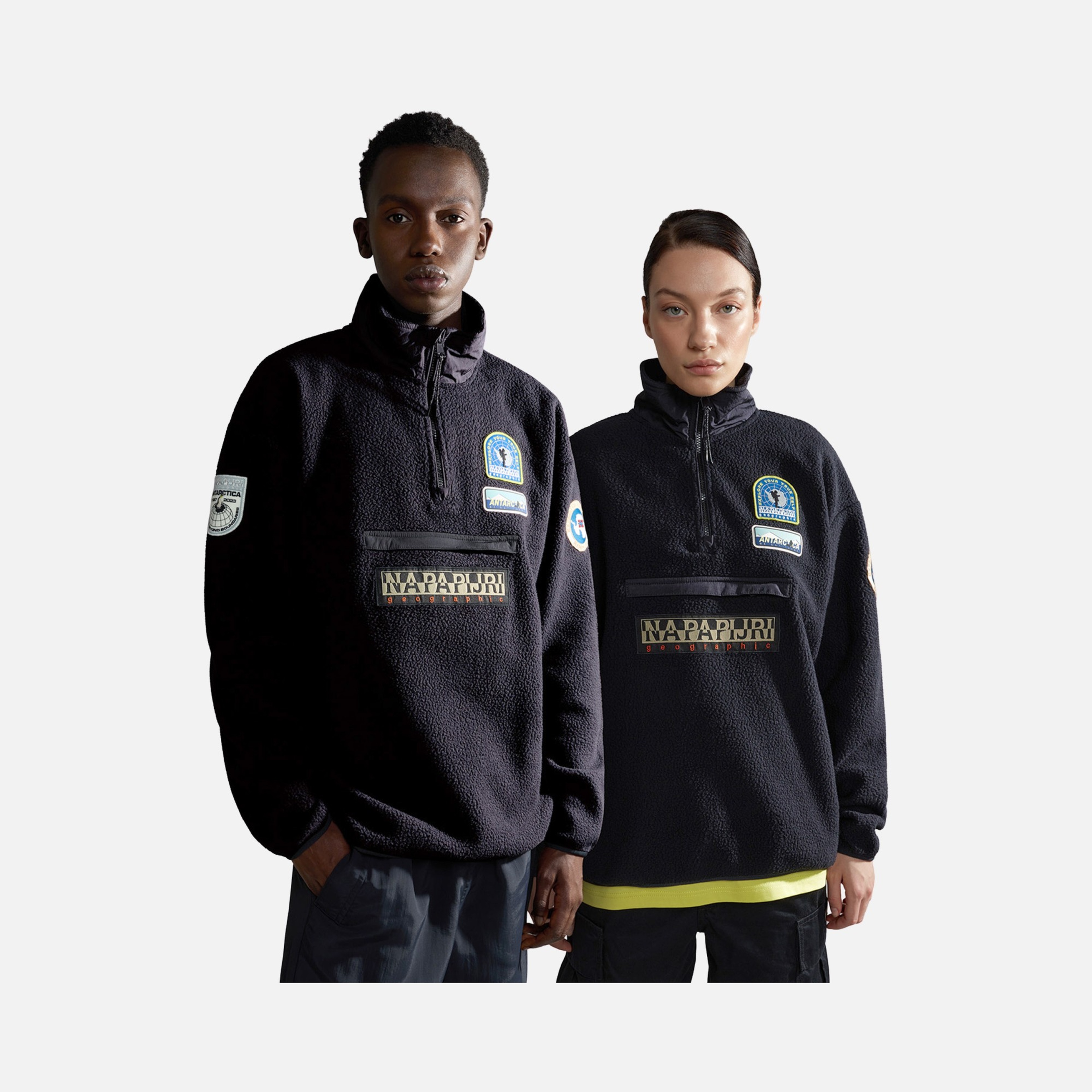 Napapijri Sportswear Mcmurdo Fleece Half-Zip Erkek Sweatshirt