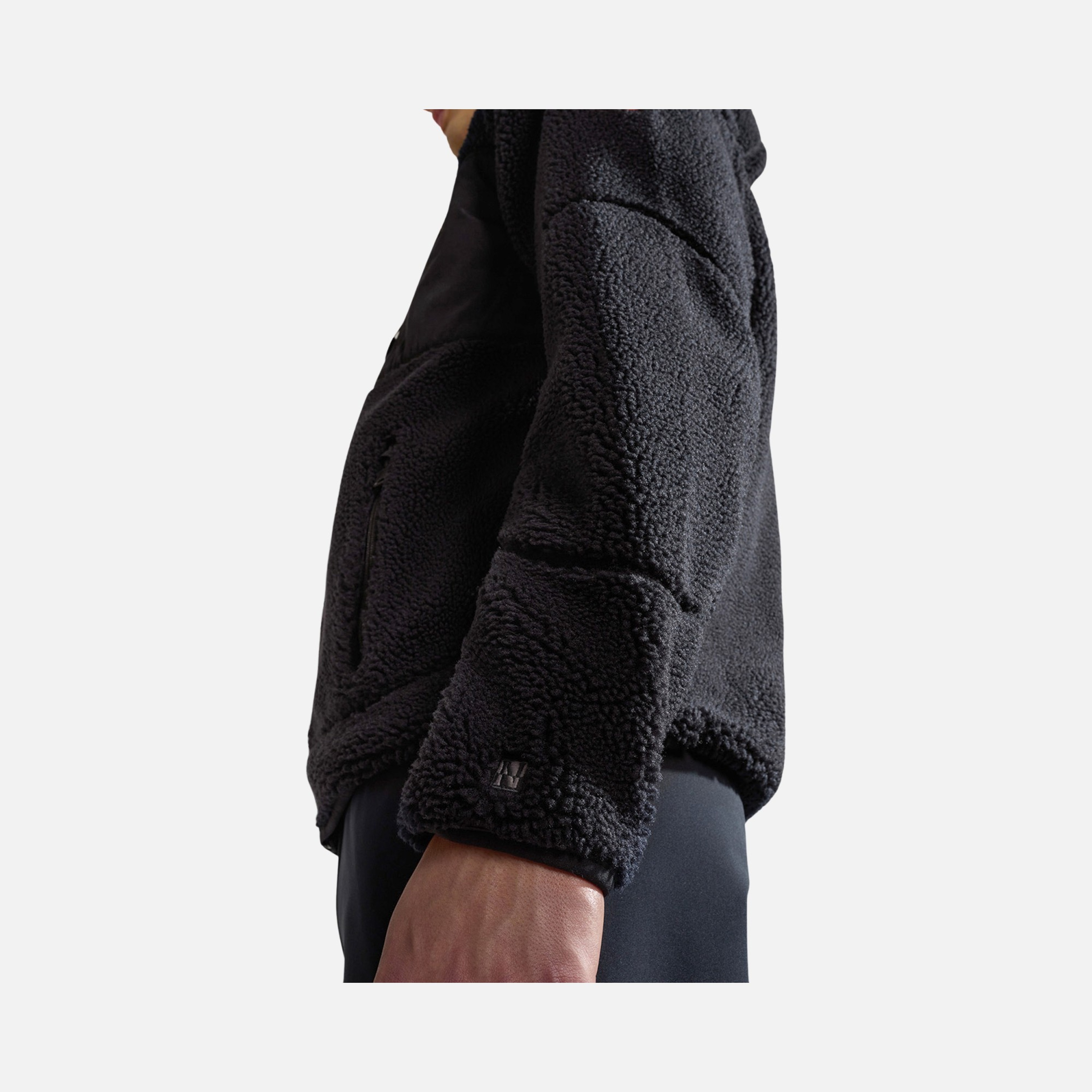 Napapijri Sportswear Yupik Fleece & Woven Block Full-Zip Hoodie
