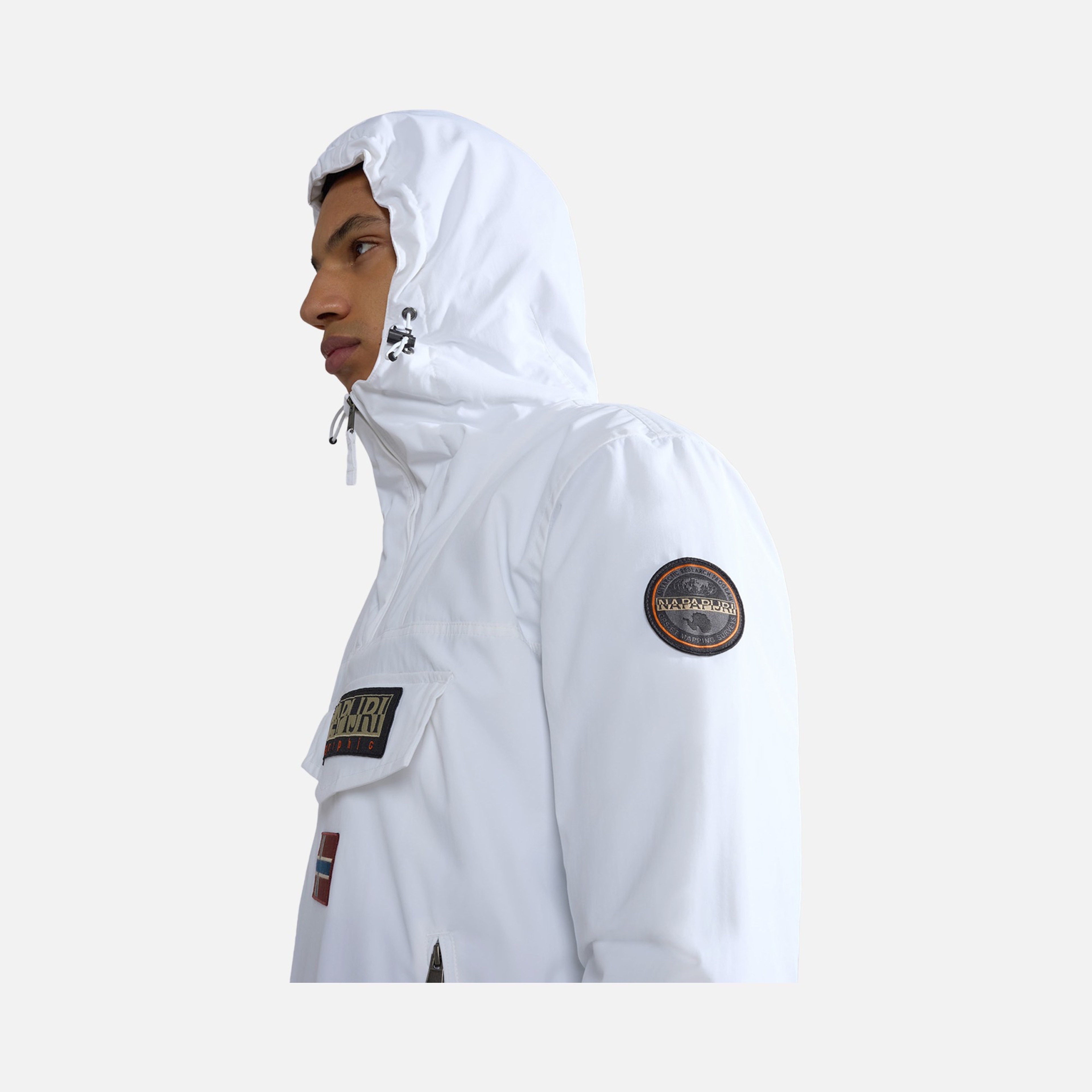 Napapijri Sportswear Rainforest Pocket Winter Half-Zip Hoodie Erkek Ceket