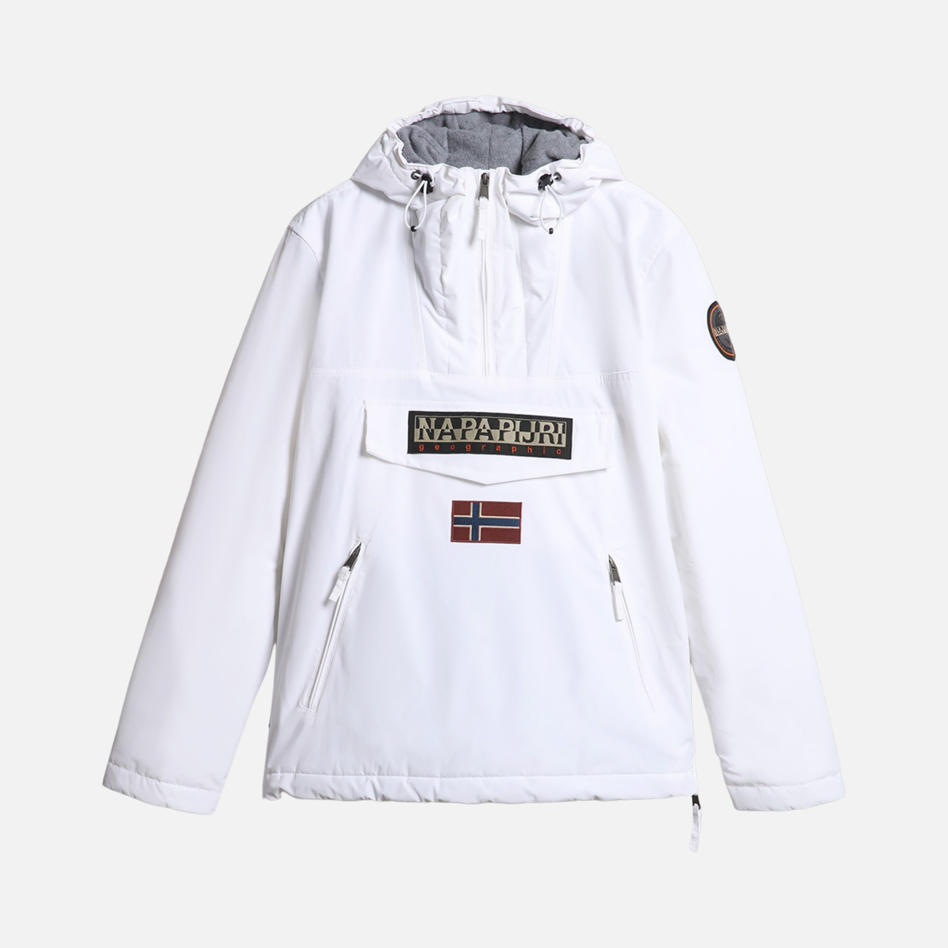 Napapijri Sportswear Rainforest Pocket Winter Half-Zip Hoodie Erkek Ceket