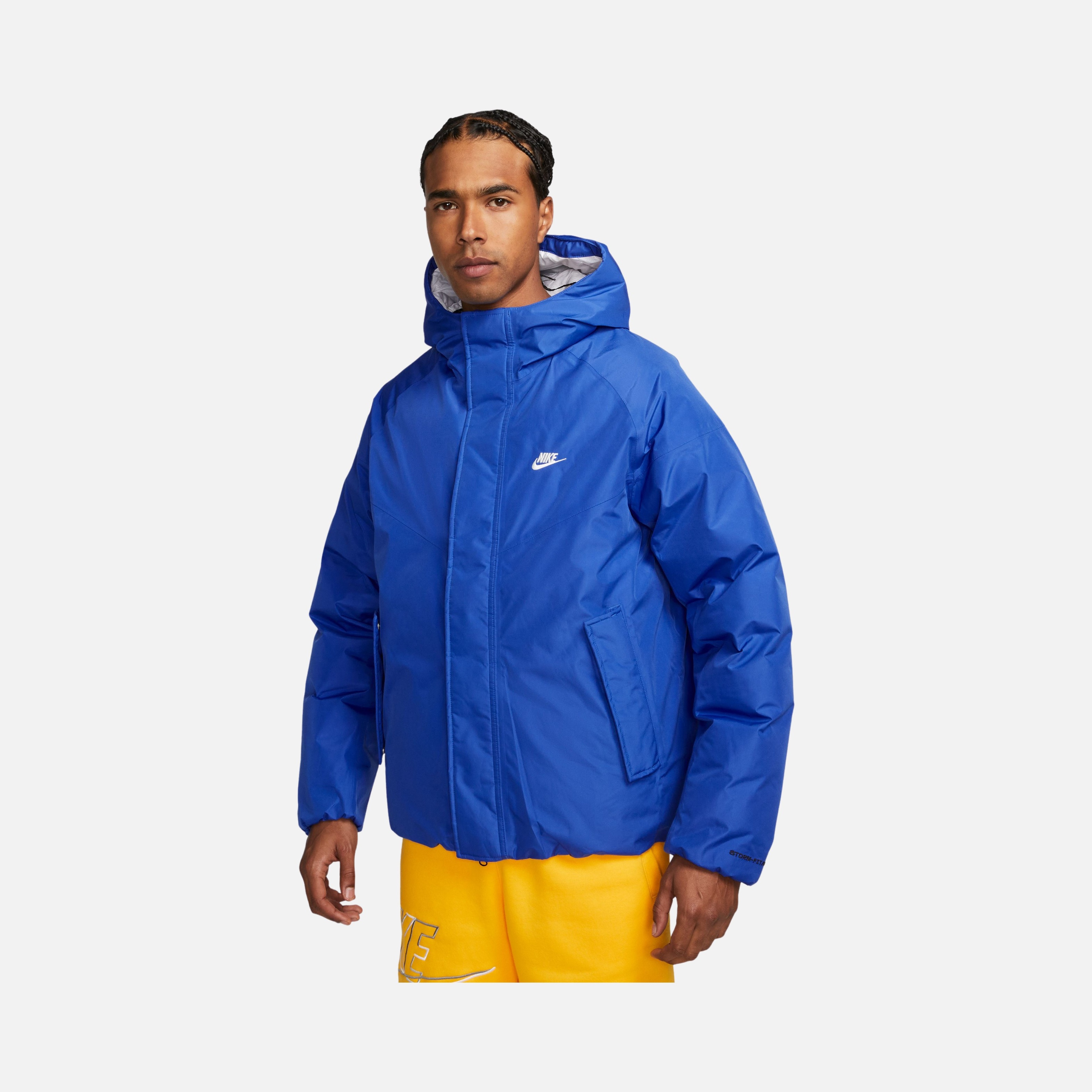 Nike DRI-FIT 青 ジャケット Mサイズ Nike Sportswear Storm-Fit ADV Gore-Tex Winter Full-Zip Hoodie