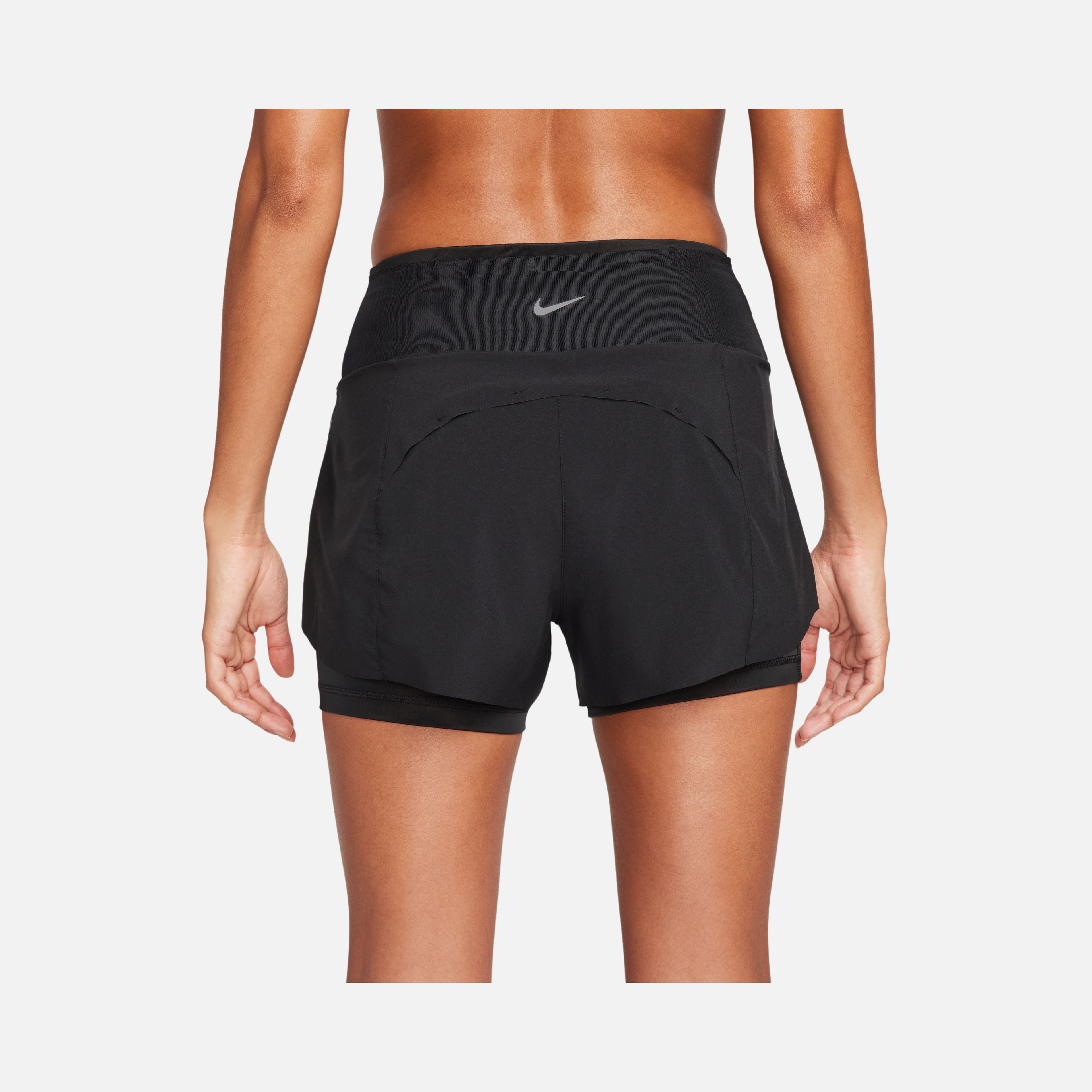 Nike Dri-Fit Swift Mid-Rise 8cm (approx.) 2-in-1 Running Kadın Şort