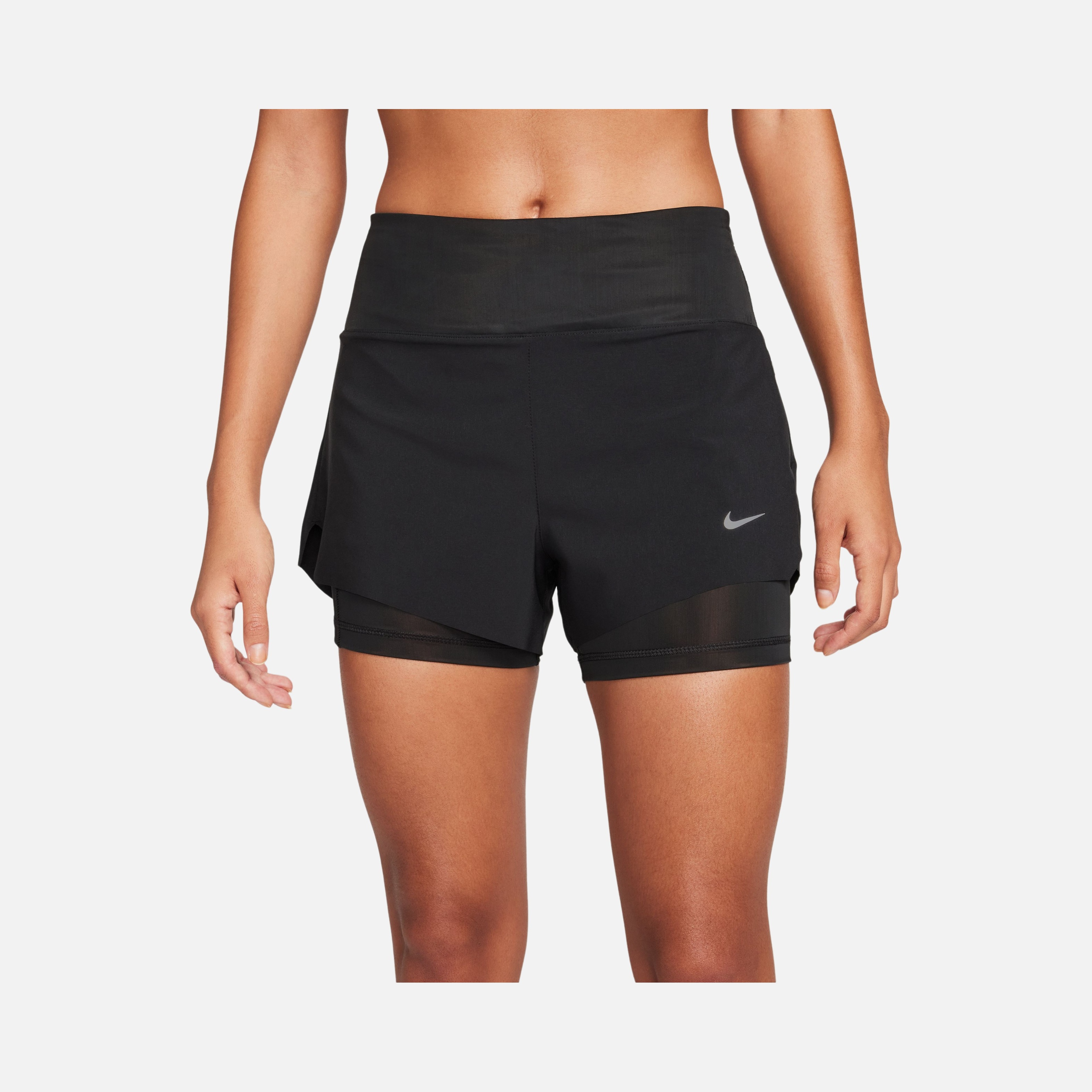 Nike Dri-Fit Swift Mid-Rise 8cm (approx.) 2-in-1 Running Kadın Şort