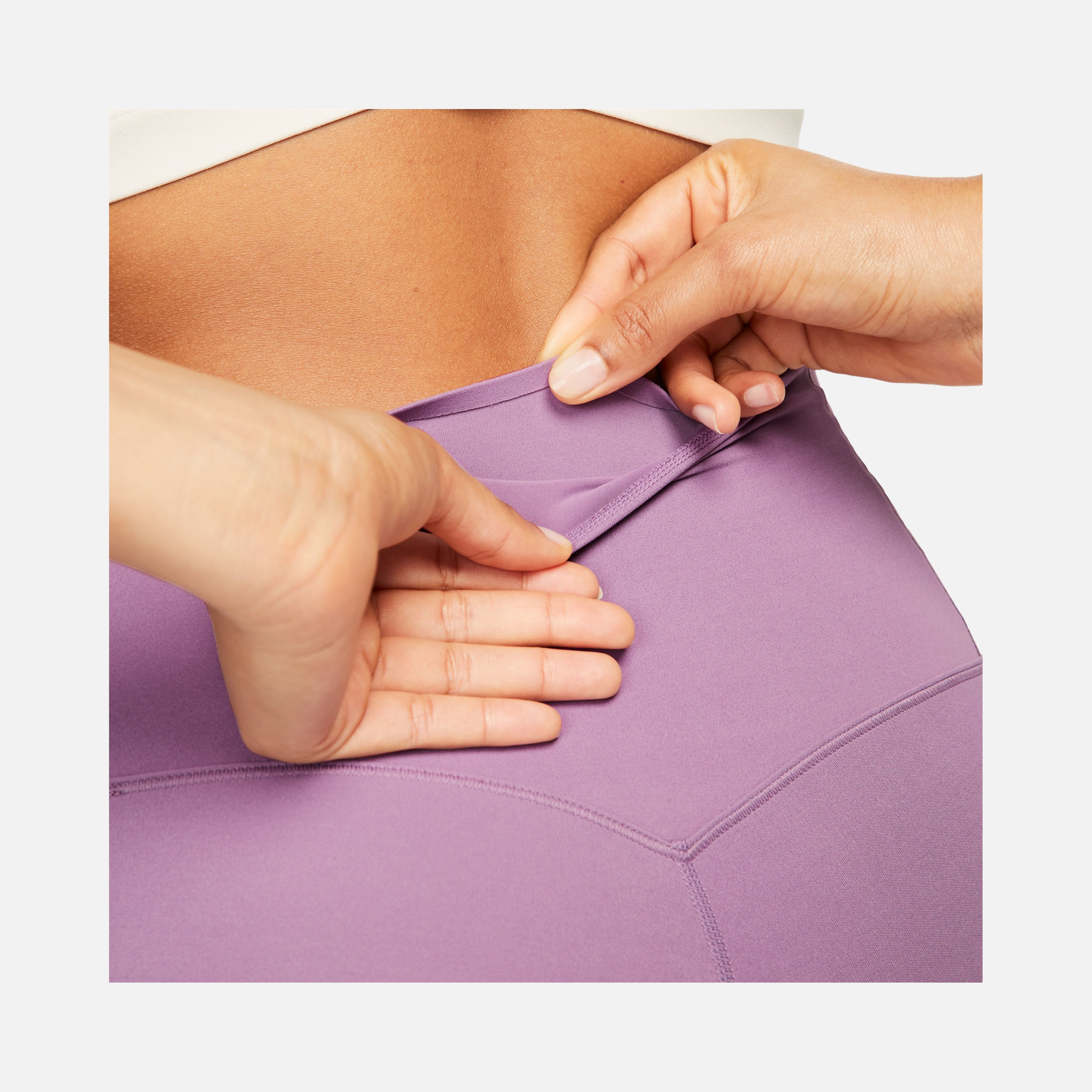 Nike Dri-Fit Zenvy Gentle-Support InfinaSoft High-Waisted 7/8 Training Kadın Tayt