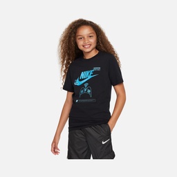 Nike Sportswear Futura Fill ''Swoosh Measuring Device Graphic'' Short-Sleeve Çocuk Tişört