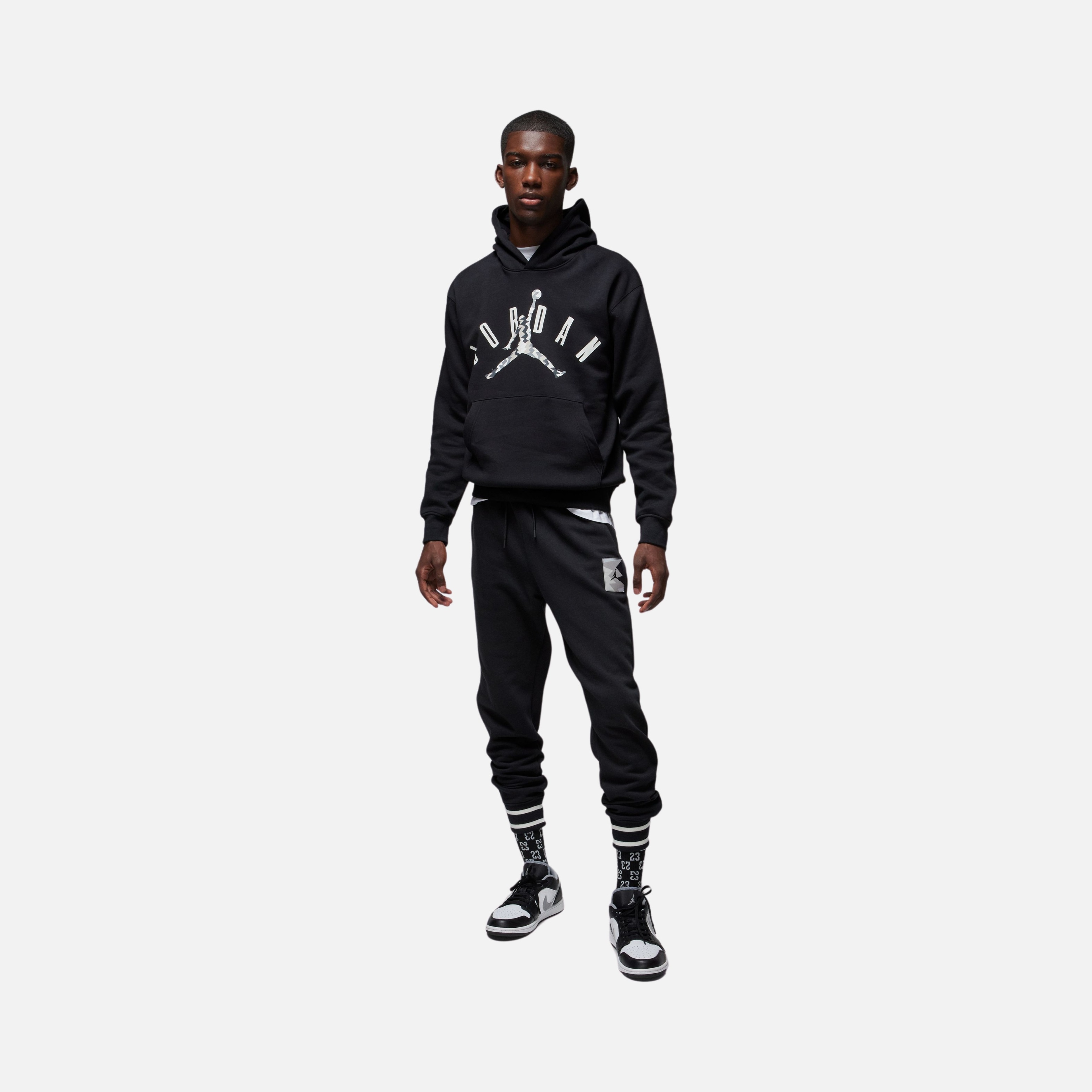 Nike Jordan Flight MVP Fleece Pullover Hoodie Erkek Sweatshirt